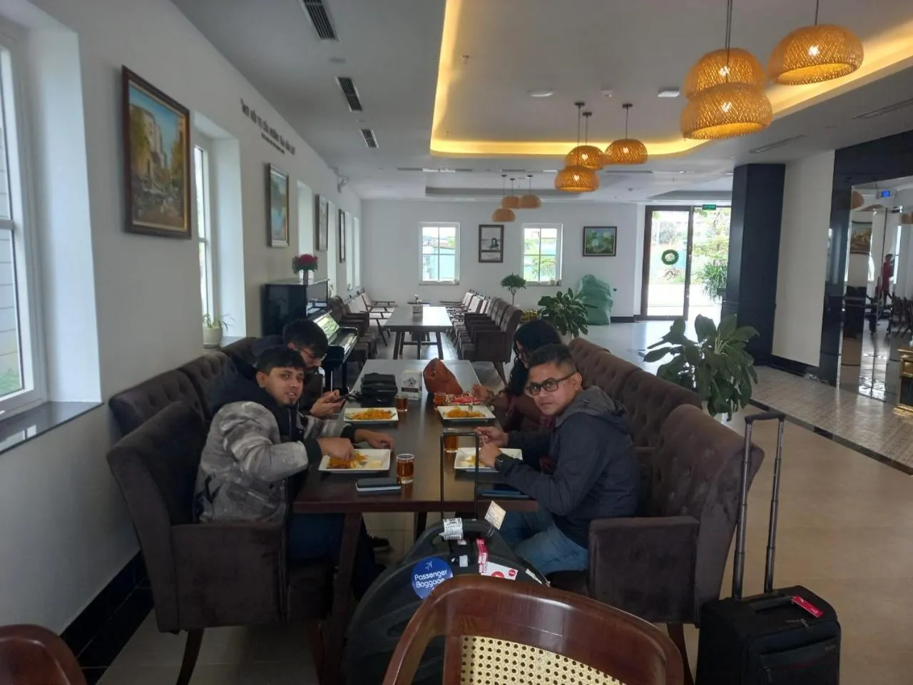 Breakfast in INDOTEL HALONG HOTEL