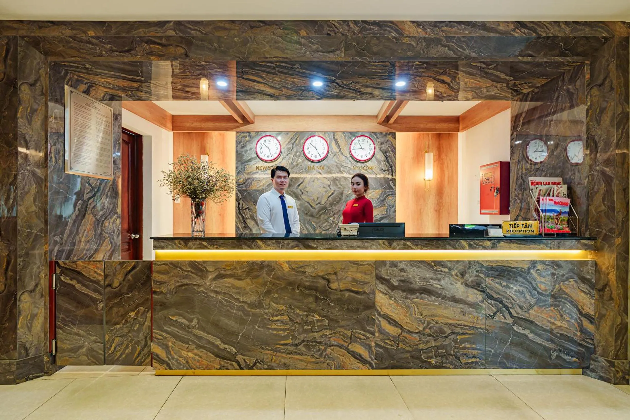 Lobby or reception in T78 Hotel Managed by Nha khach T78
