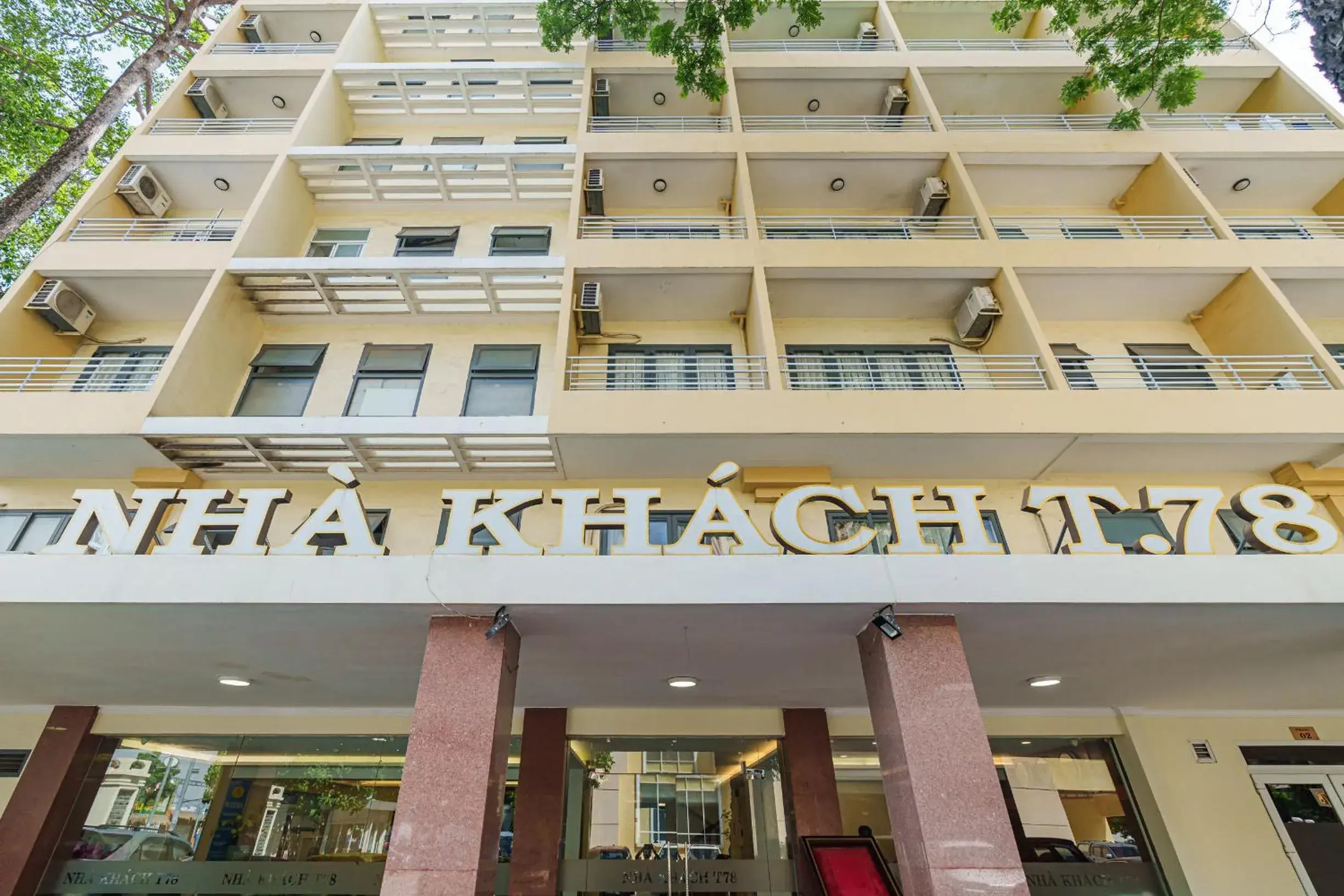 Property building in T78 Hotel Managed by Nha khach T78 Property building in T78 Hotel Managed by Nha khach T78
