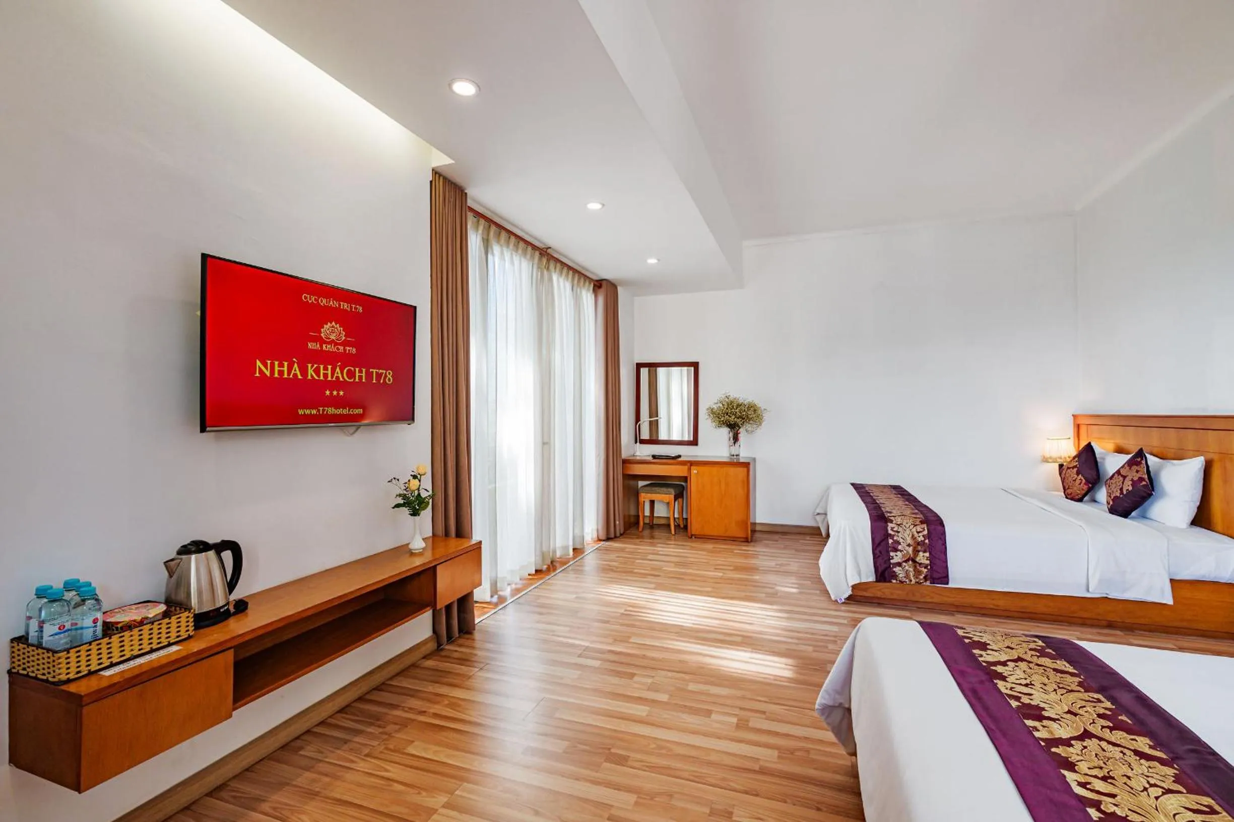 Photo of the whole room, Bed in T78 Hotel Managed by Nha khach T78