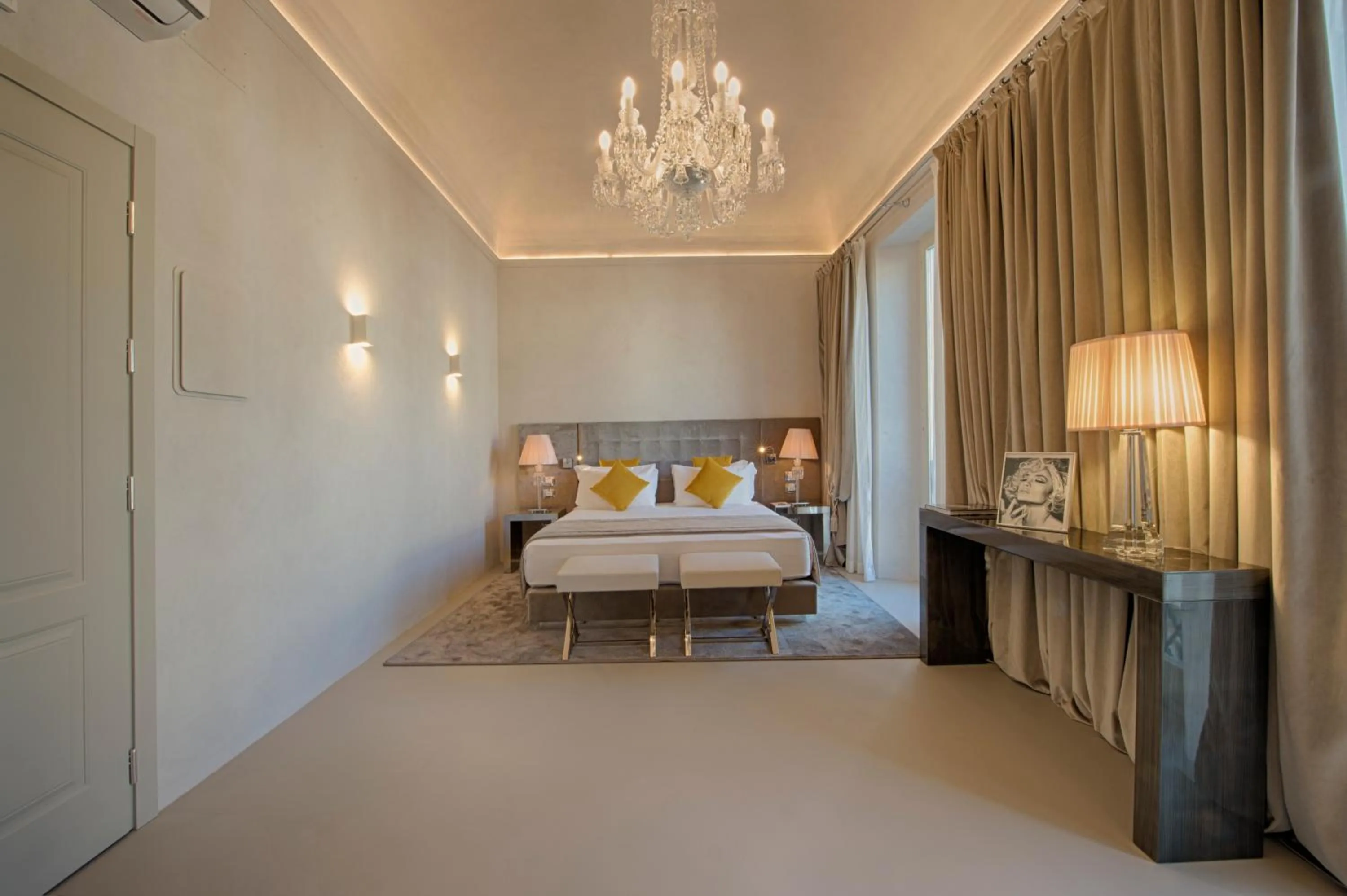 Bed in Palazzo Nainer