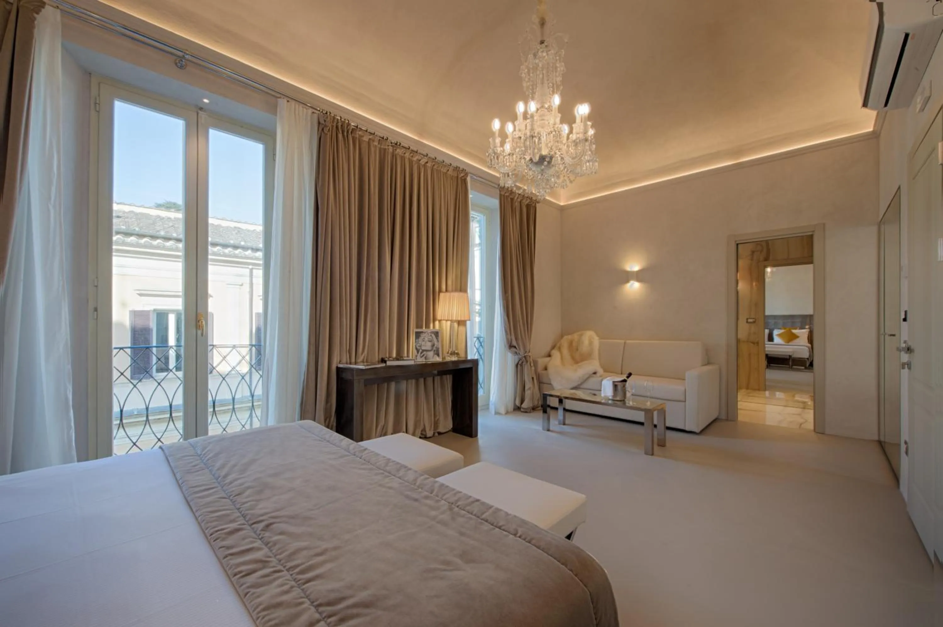 Bed in Palazzo Nainer