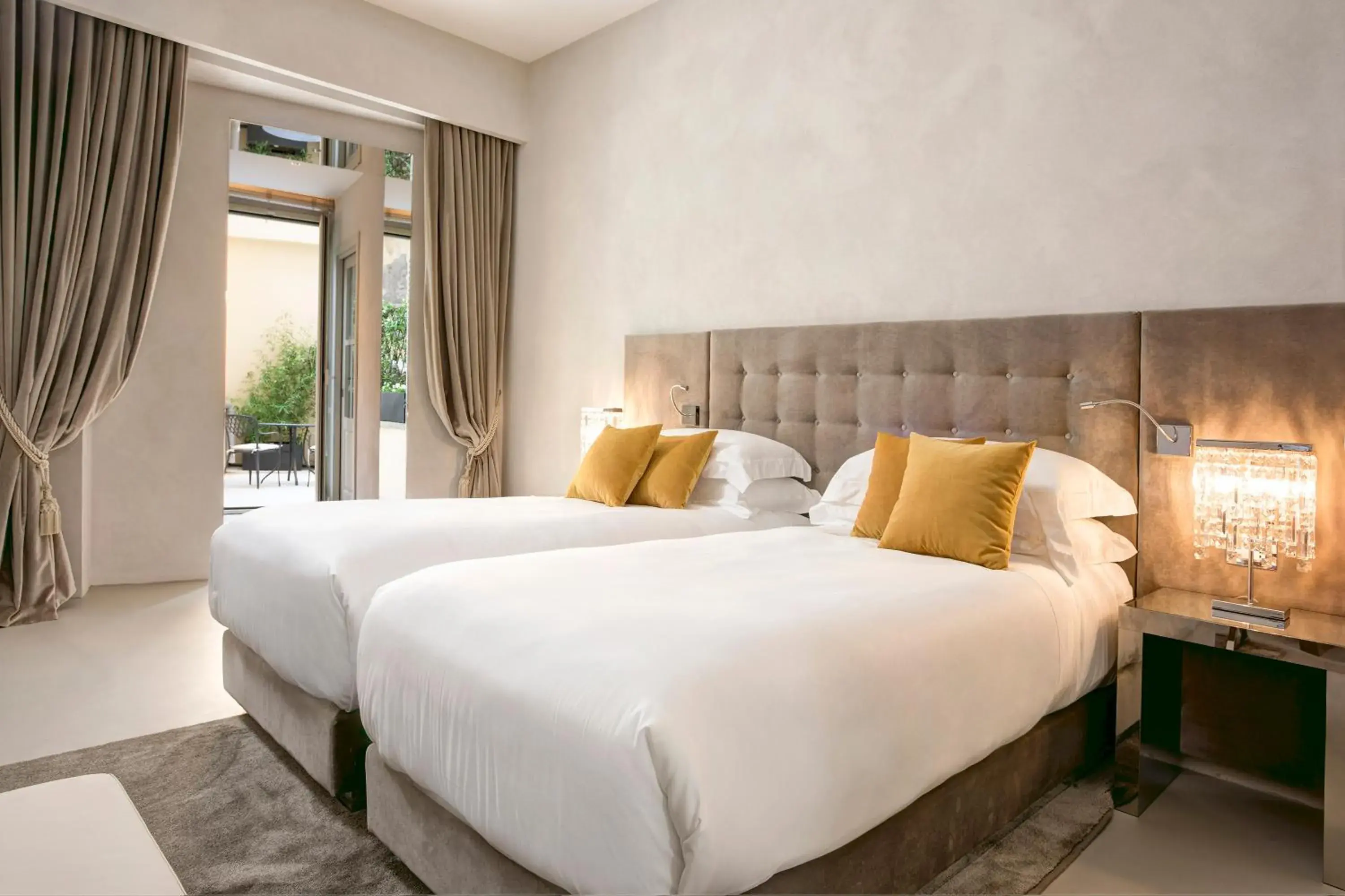 View (from property/room), Bed in Palazzo Nainer View (from property/room), Bed in Palazzo Nainer