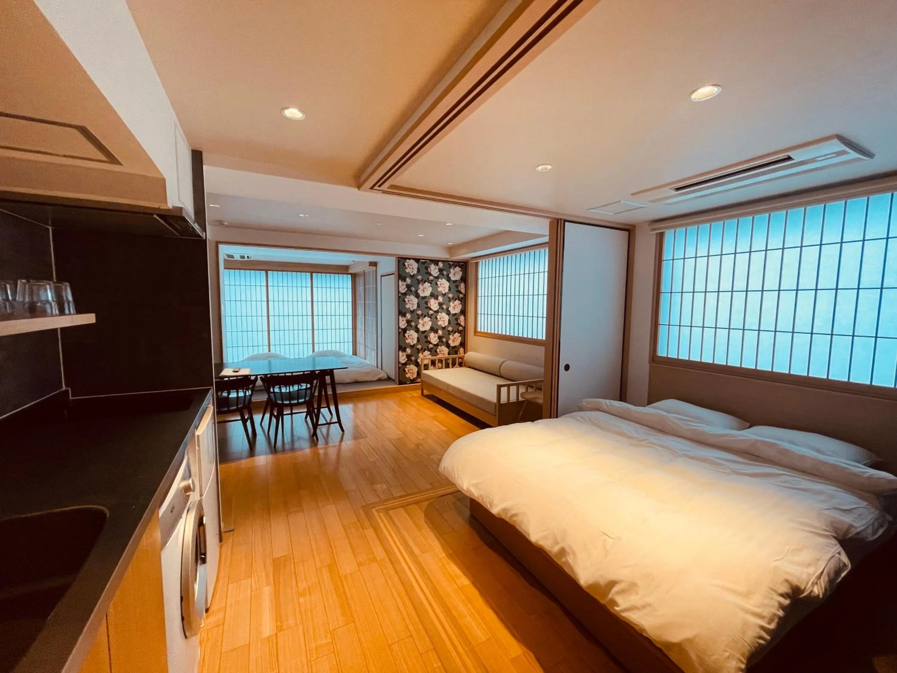 Photo of the whole room, Bed in Nplus Tokyo Akihabara Premium