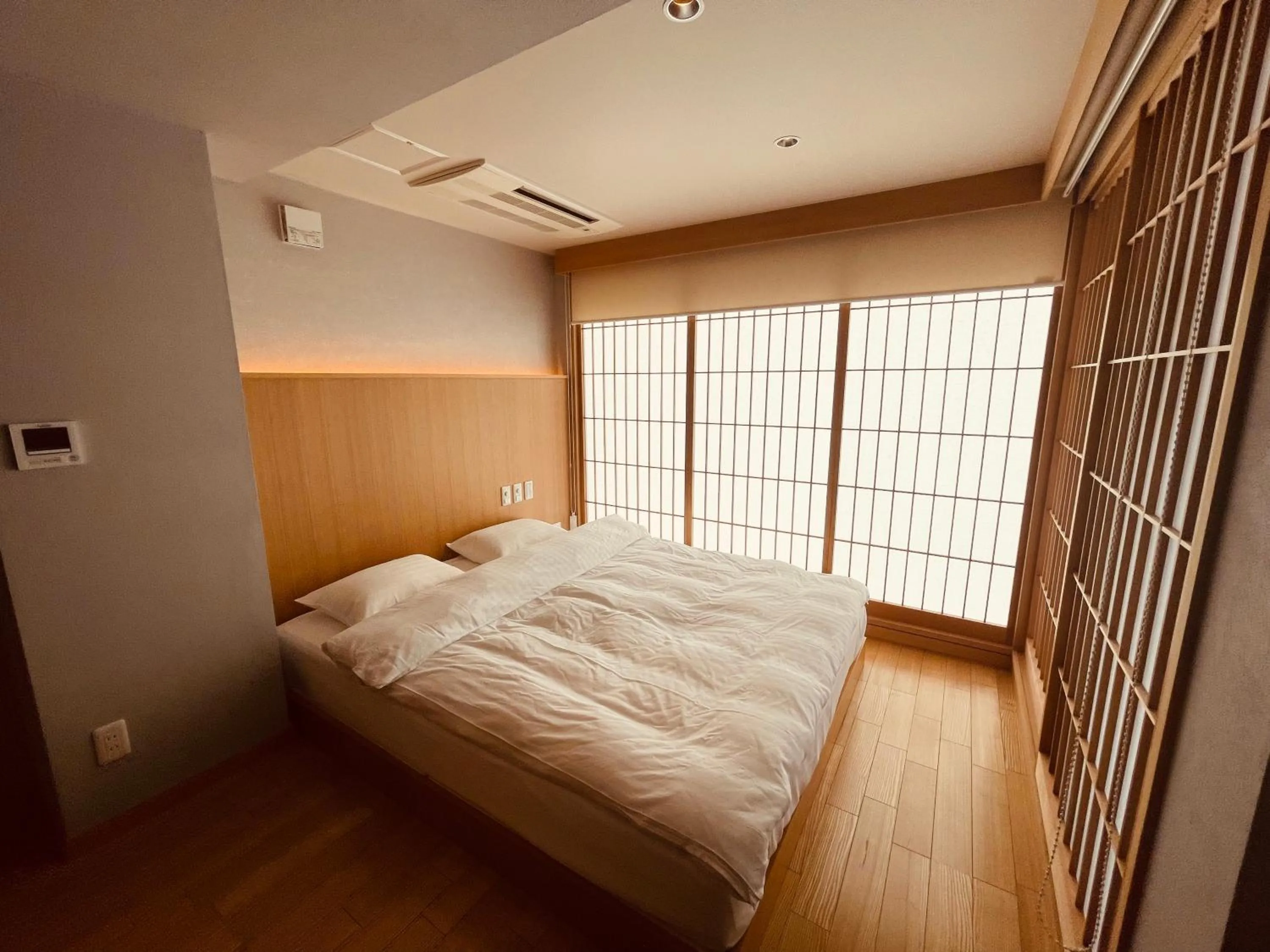 Bed in Nplus Tokyo Akihabara Premium