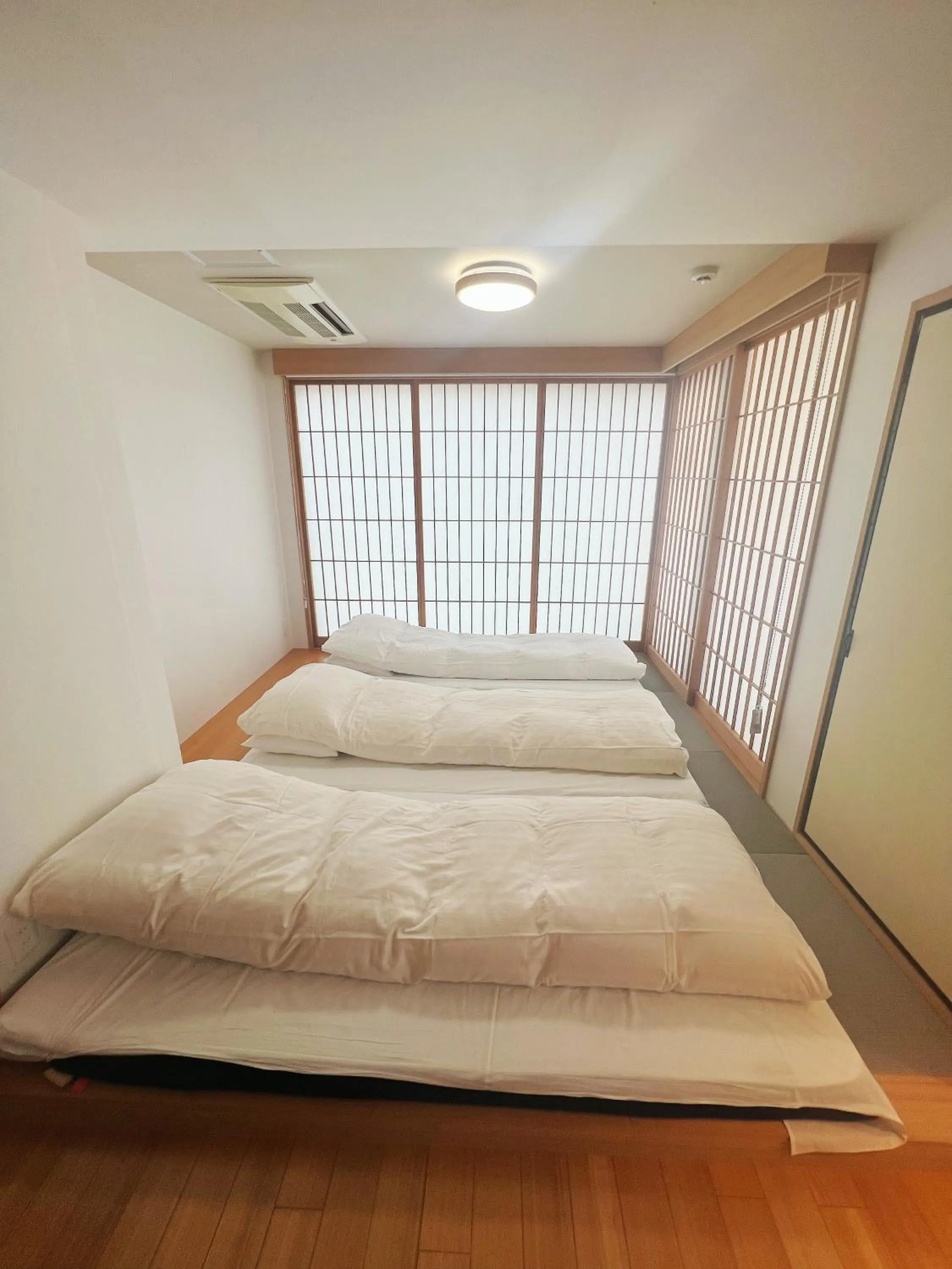 Photo of the whole room, Bed in Nplus Tokyo Akihabara Premium