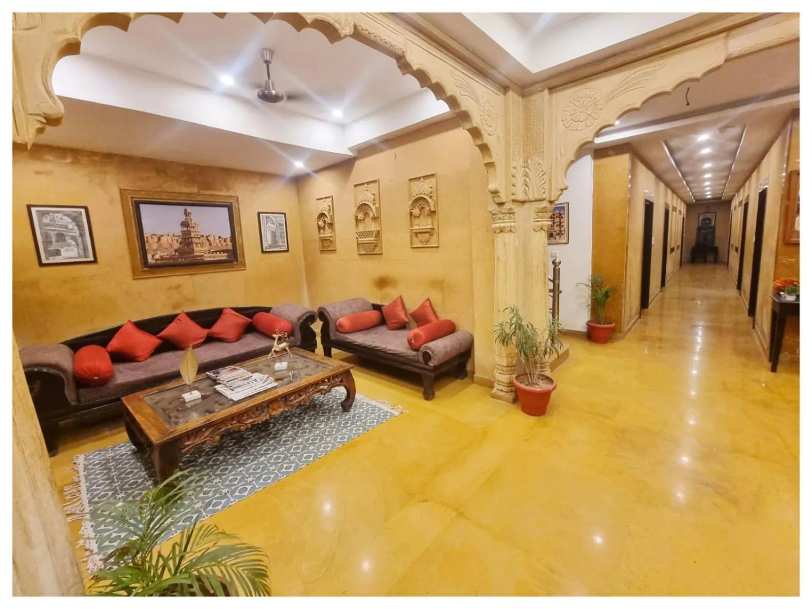 Property building in Hotel Ajanta Haveli