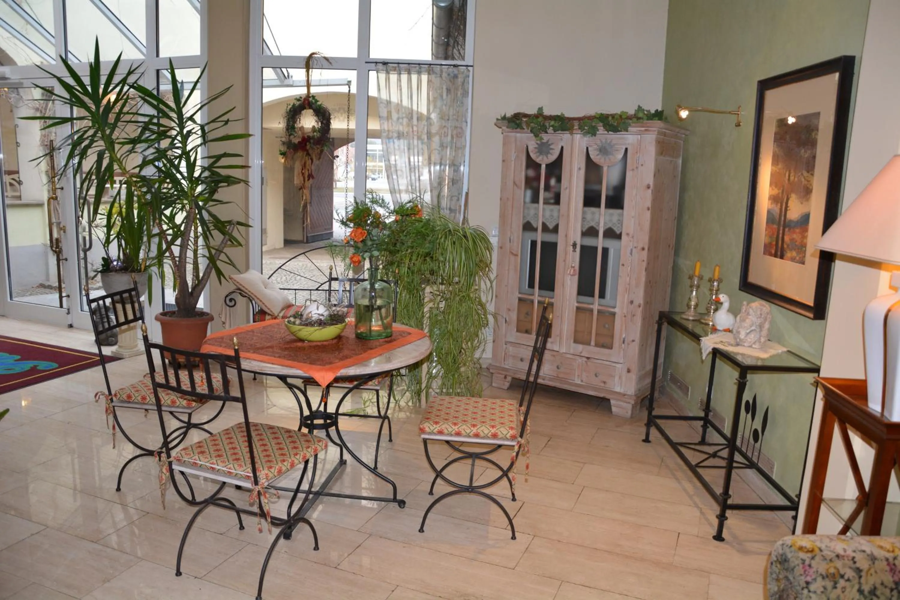 Lobby or reception in Hotel-Restaurant Fischer