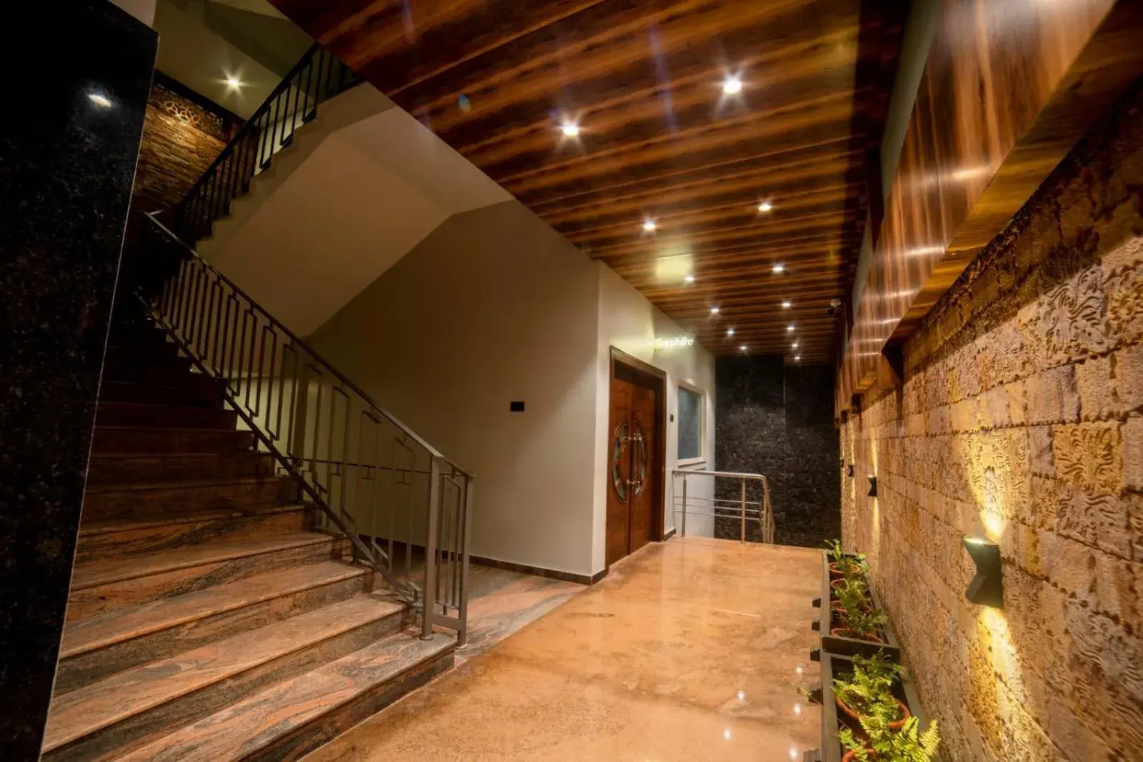 Facade/entrance in The Bliss Hotel Facade/entrance in The Bliss Hotel