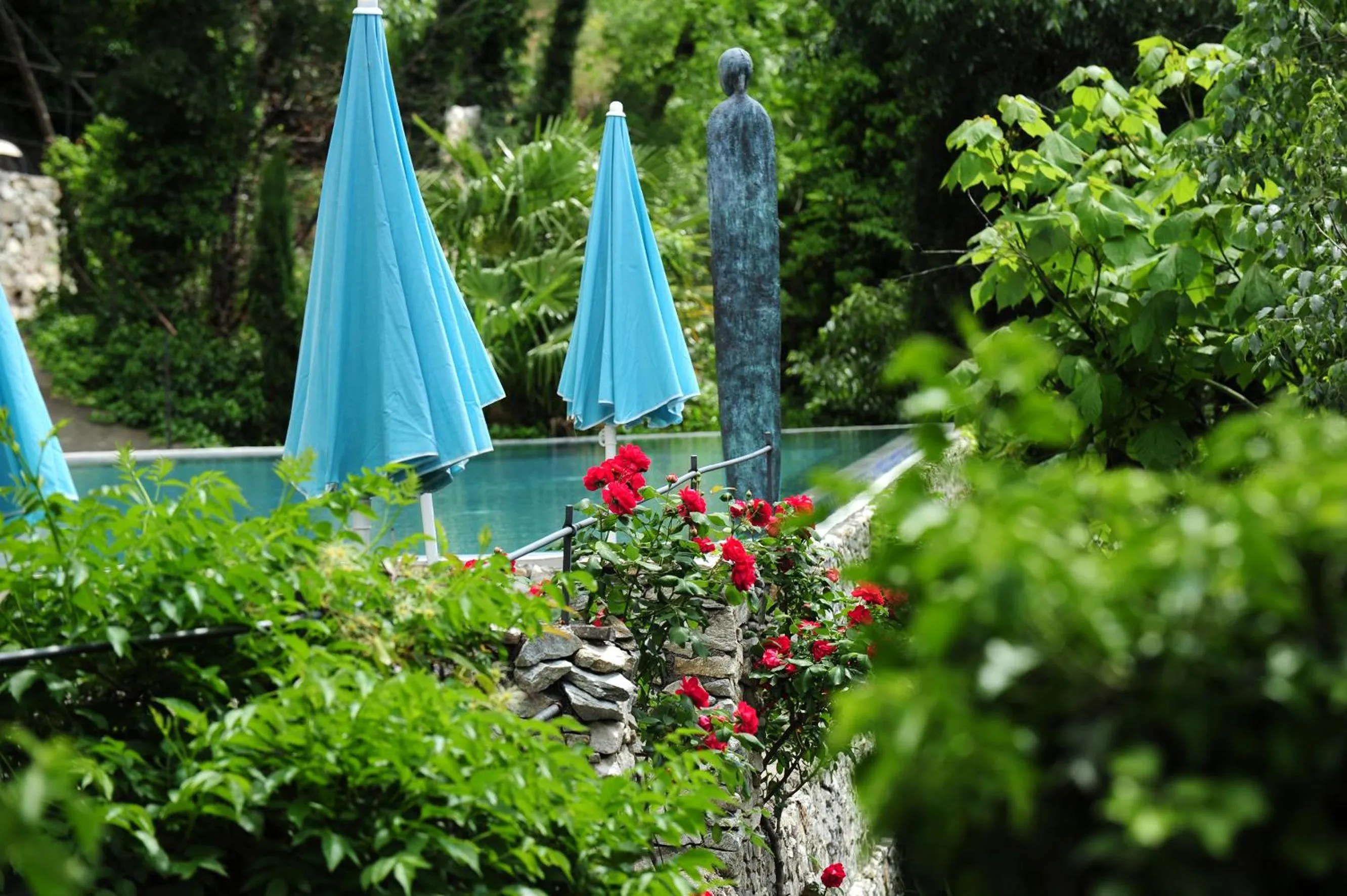 Swimming pool in Villa Sasso