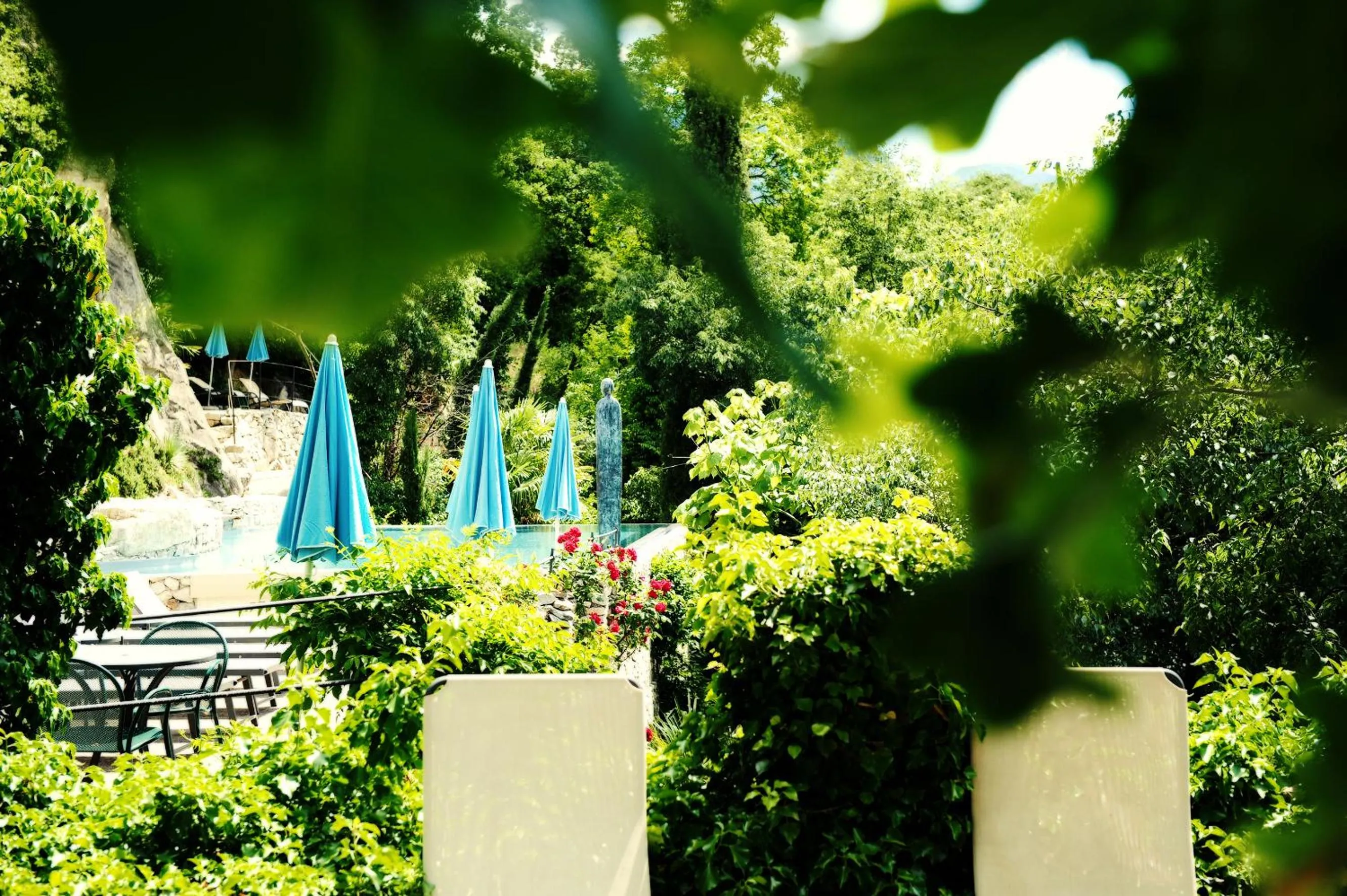Swimming pool in Villa Sasso