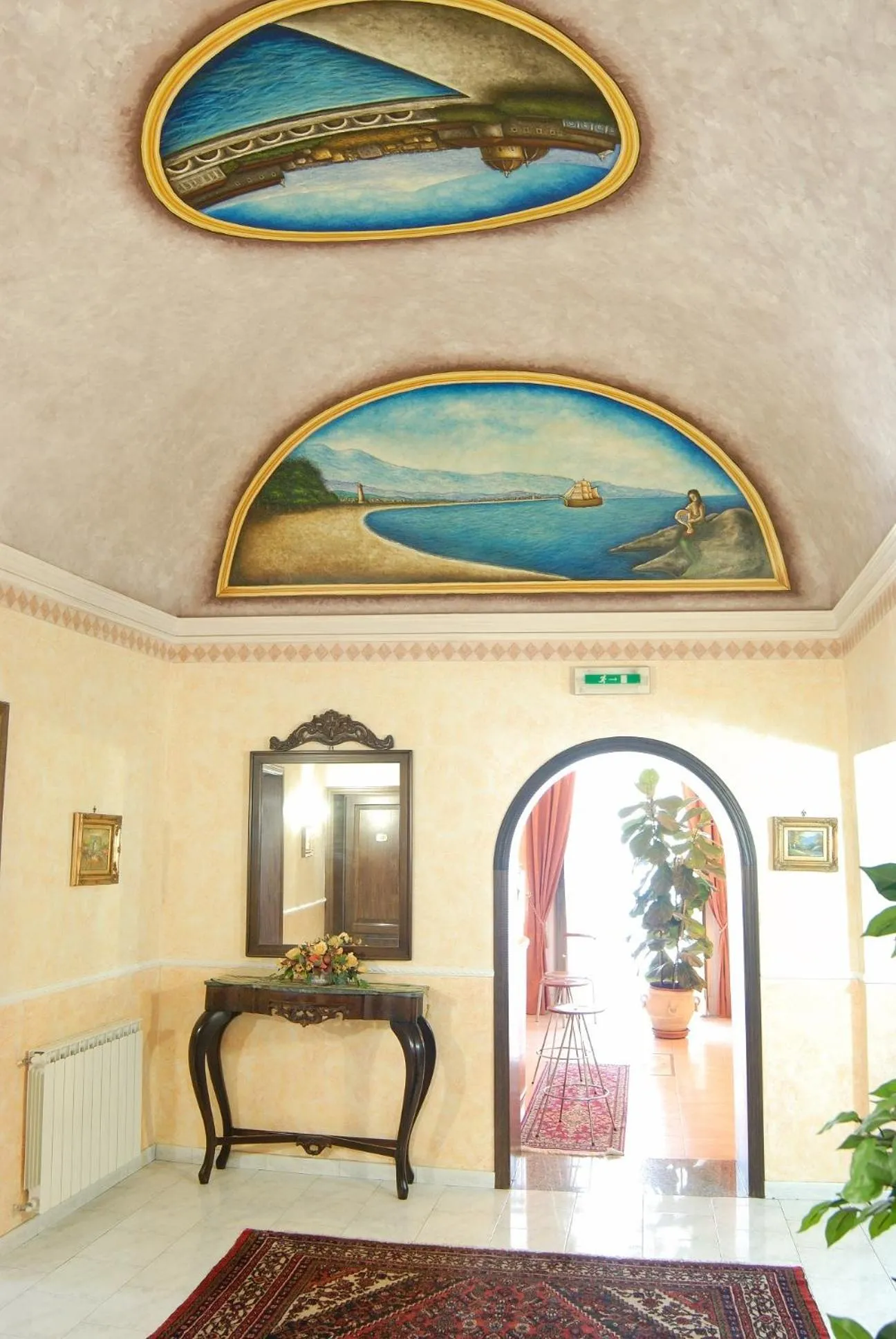 Decorative detail in Hotel Gresi