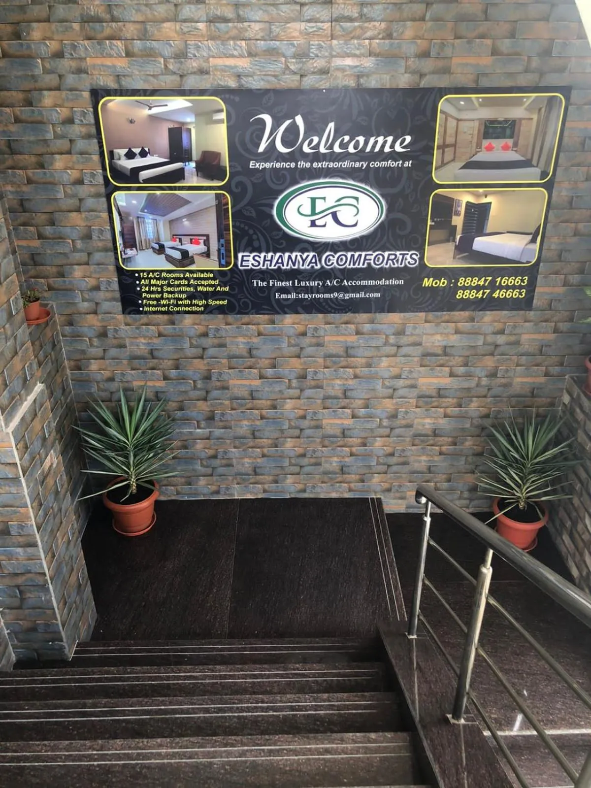 Facade/entrance in Eshanya Comforts