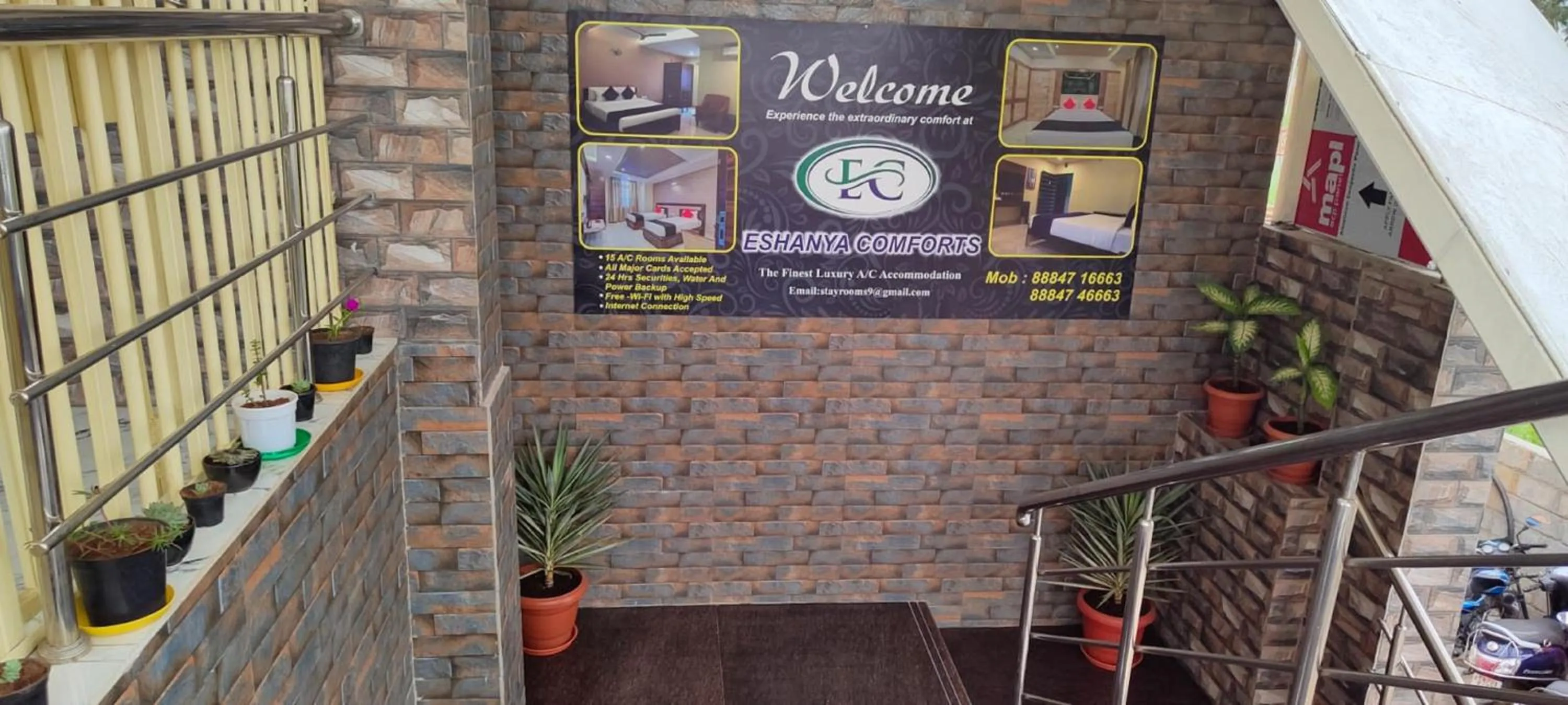 View (from property/room) in Eshanya Comforts