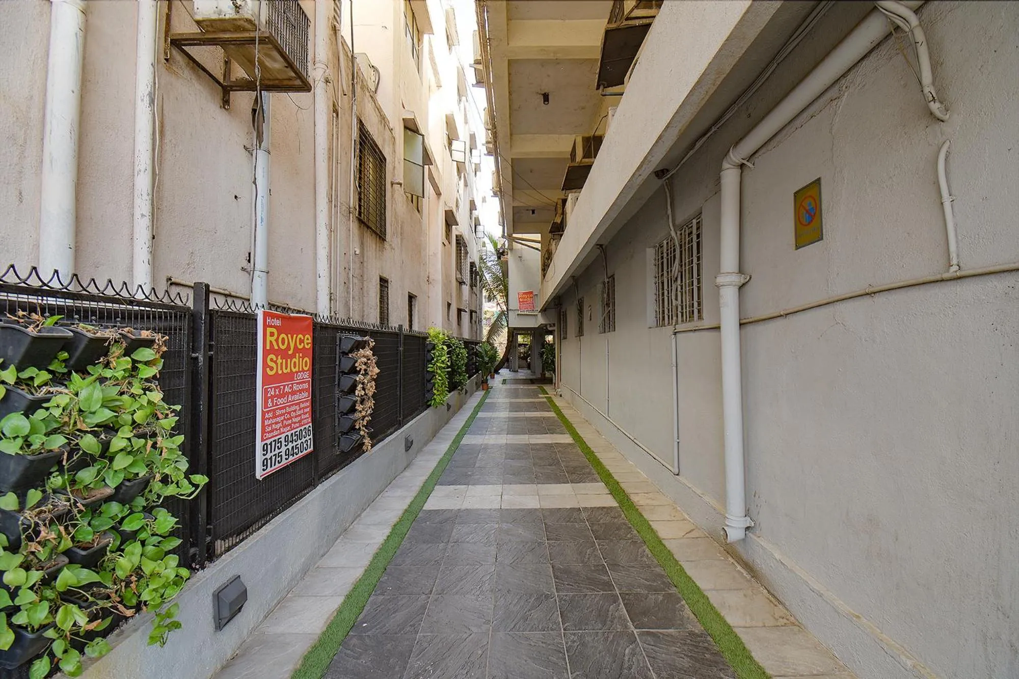 Property building in FabHotel Royce Studio Apartments - Nr Pune International Airport