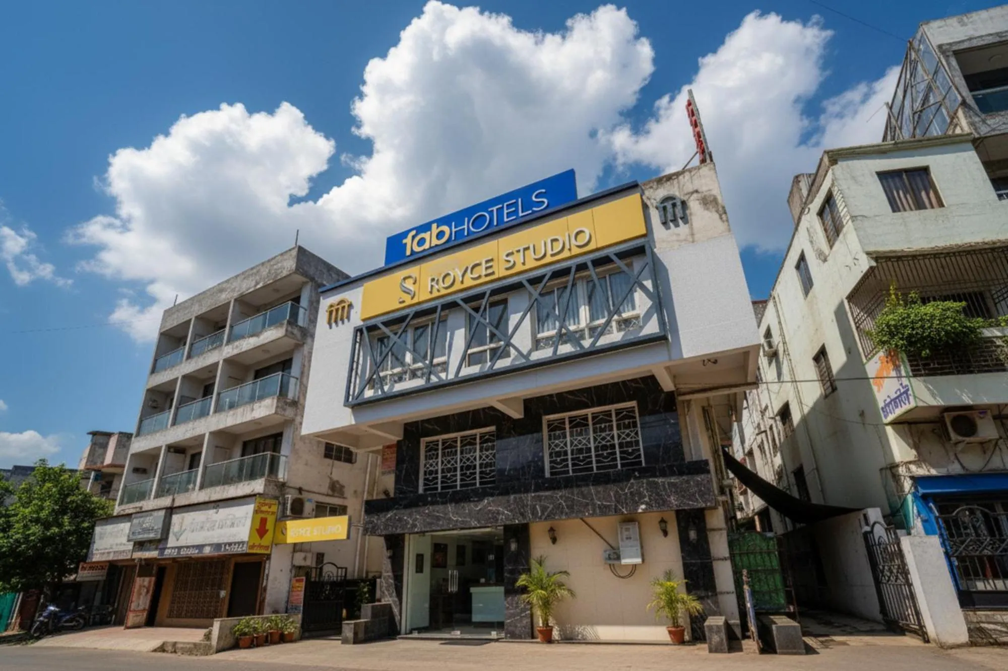 Property building in FabHotel Royce Studio Apartments - Nr Pune International Airport