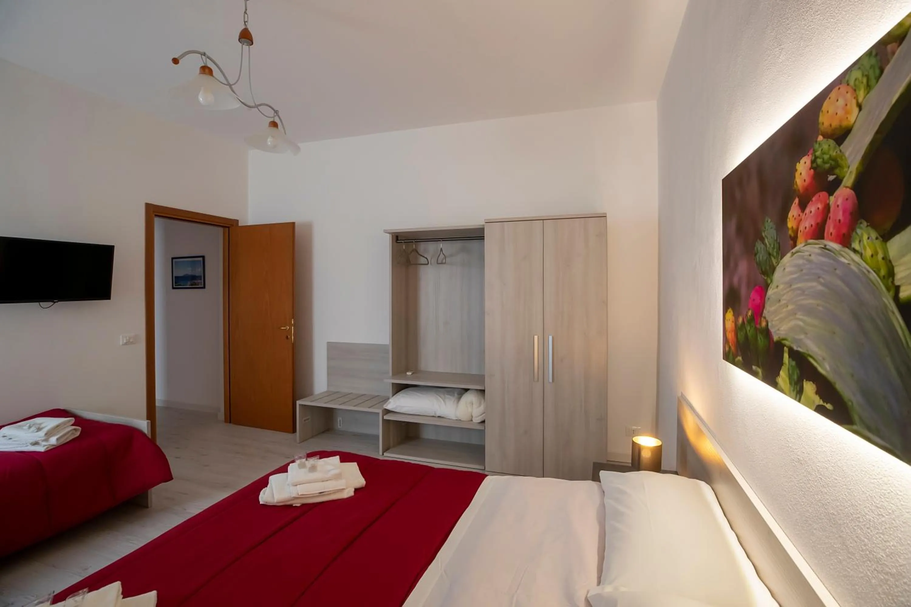 Bedroom, Bed in CasaTrapani