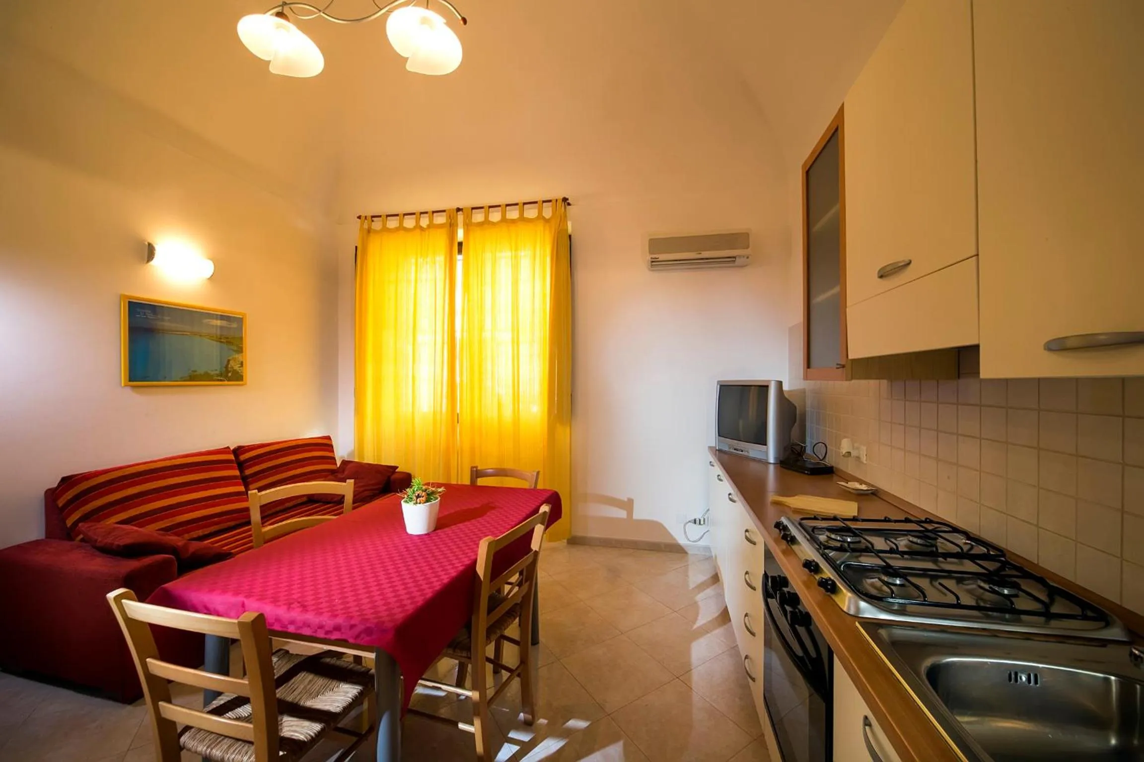 Seating area in CasaTrapani