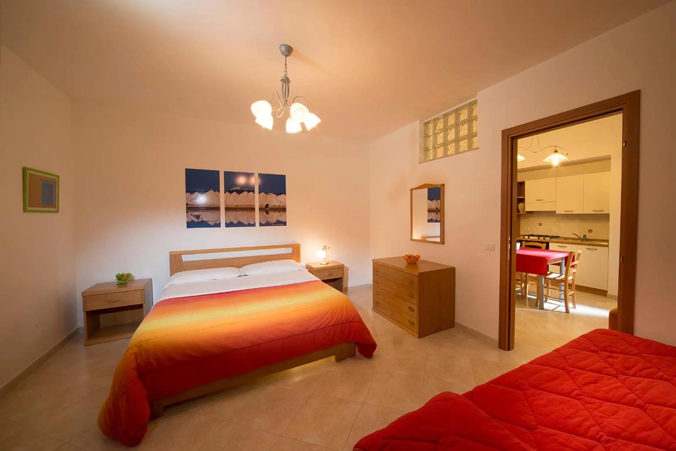 Bedroom, Bed in CasaTrapani