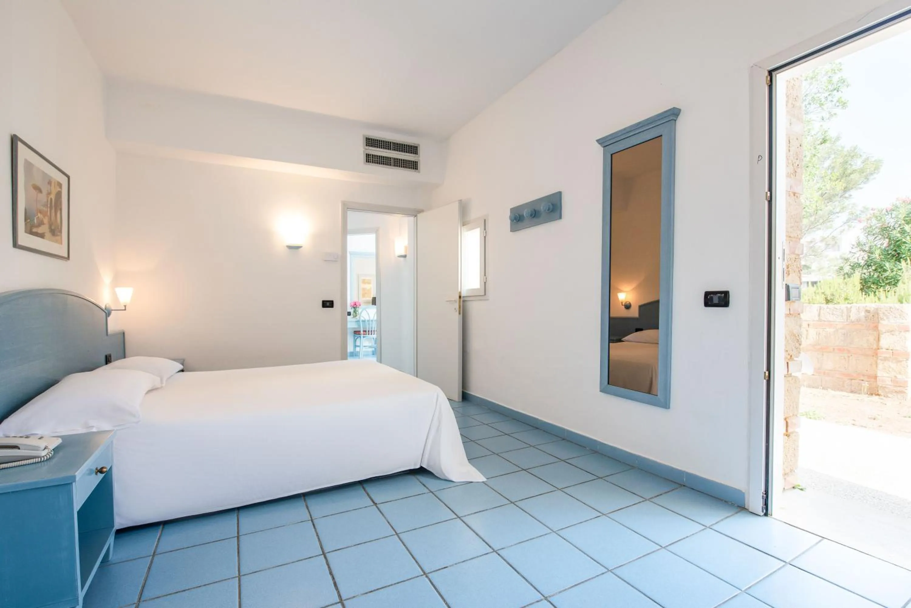 fireplace in TH Capo Rizzuto