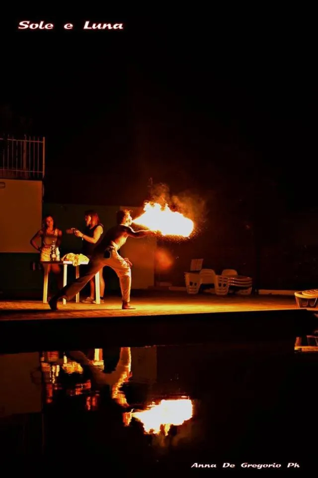 Evening entertainment in Residence Soleluna