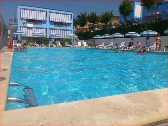 Pool view in Residence Soleluna