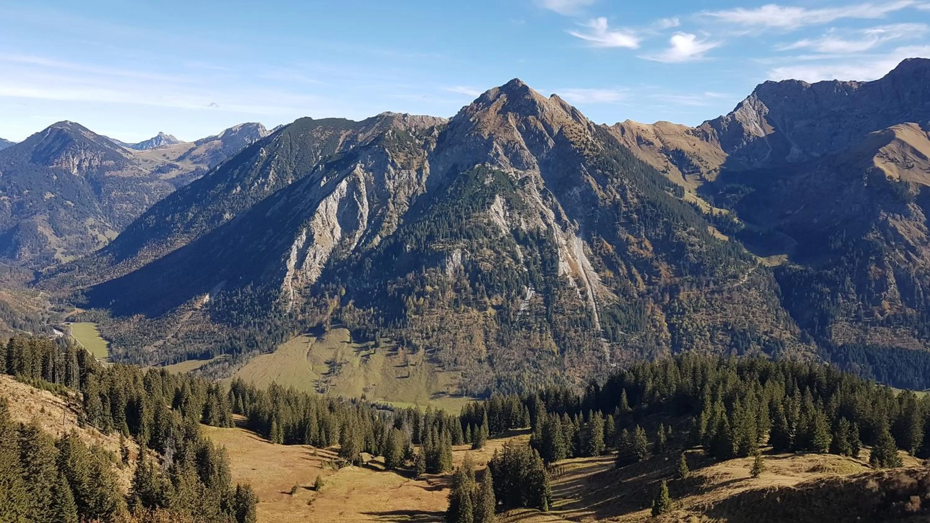Mountain view in Berggasthof Sonne Allgäu