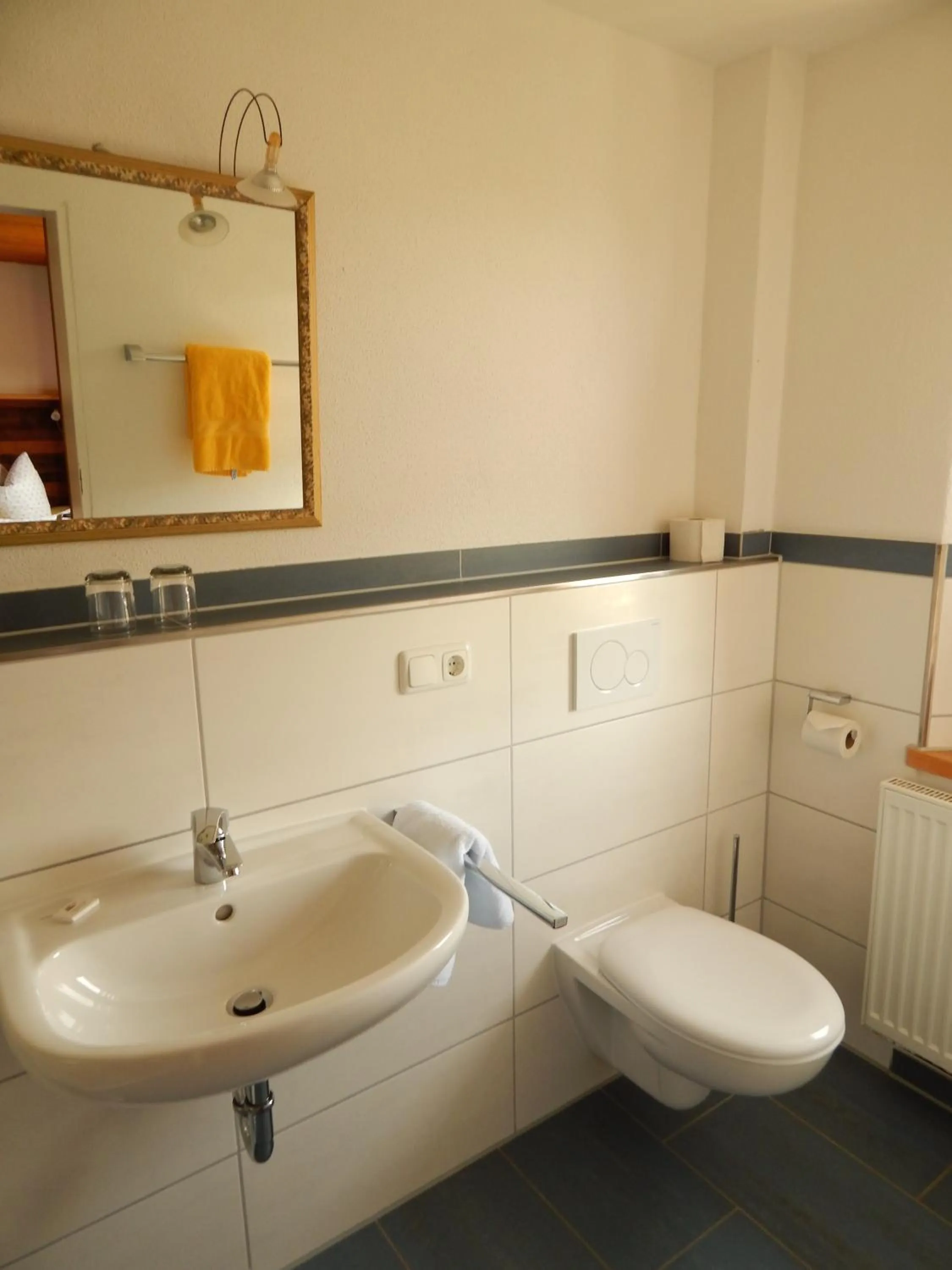 Bathroom in Berggasthof Sonne Allgäu