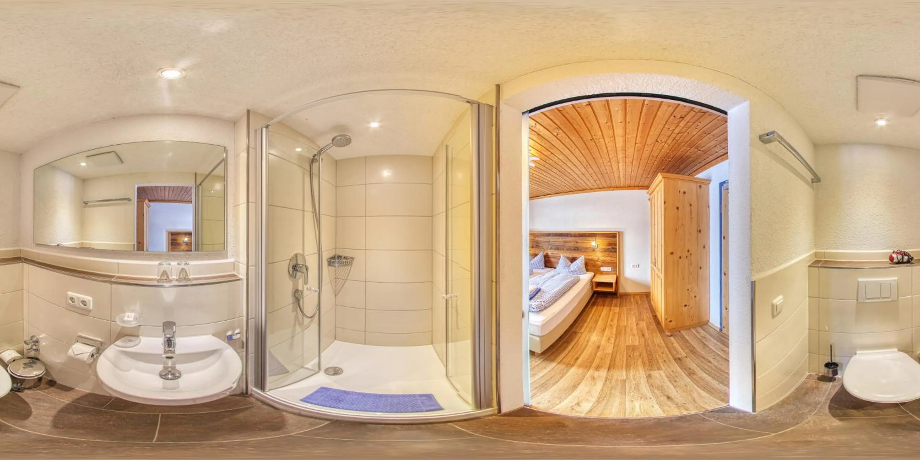 Shower in Berggasthof Sonne Allgäu