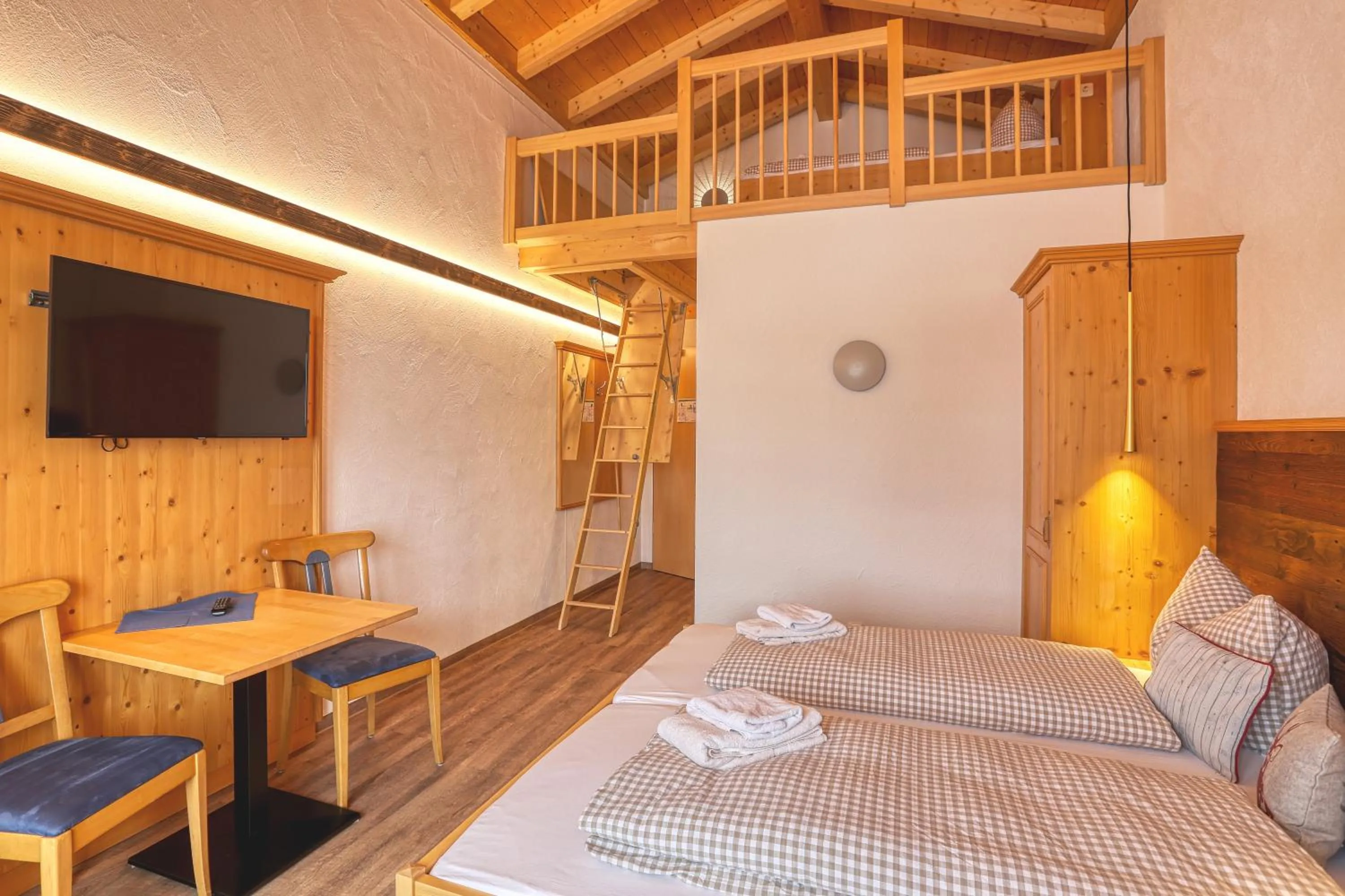 Bed in Berggasthof Sonne Allgäu