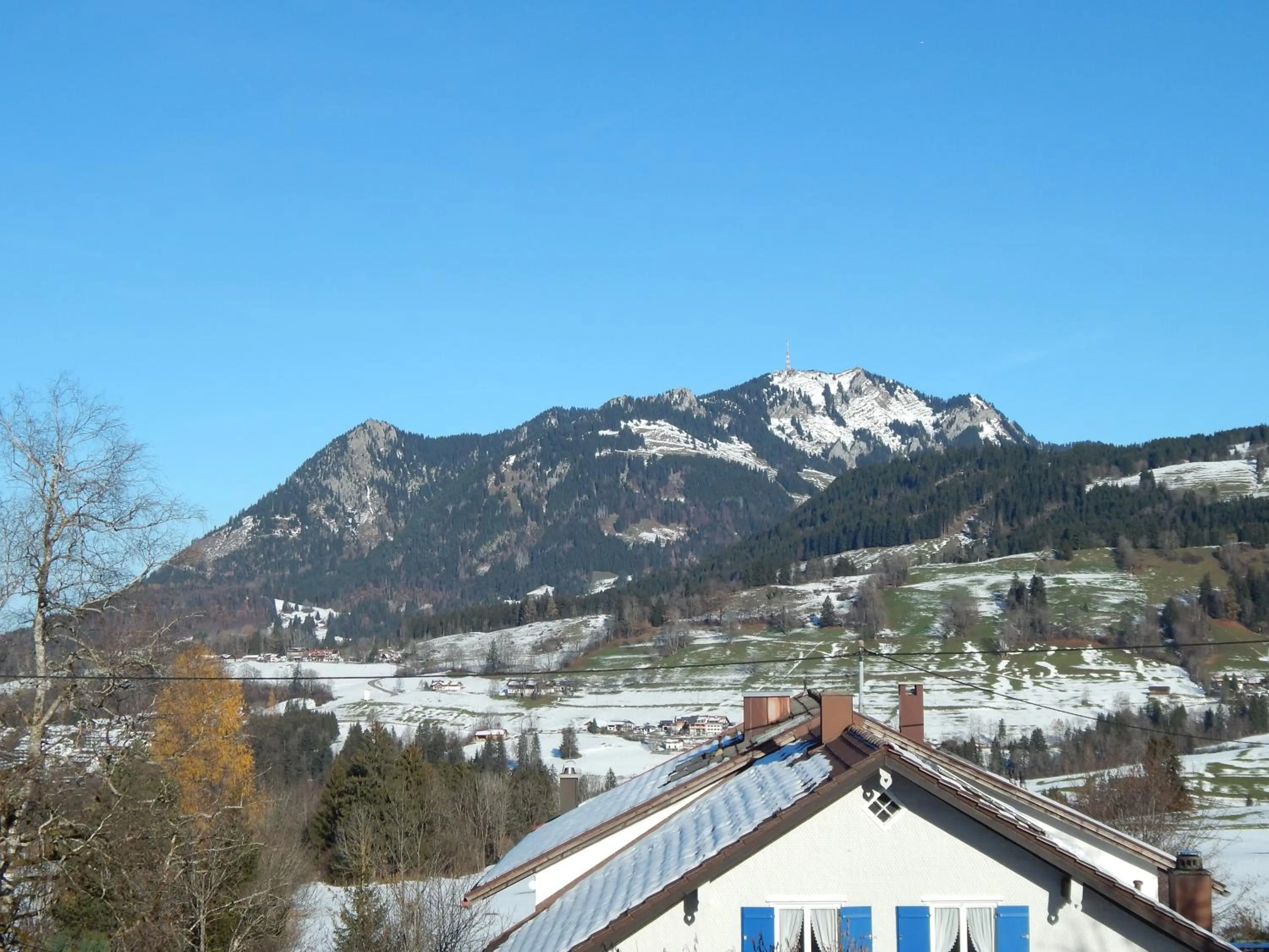 Mountain view in Berggasthof Sonne Allgäu