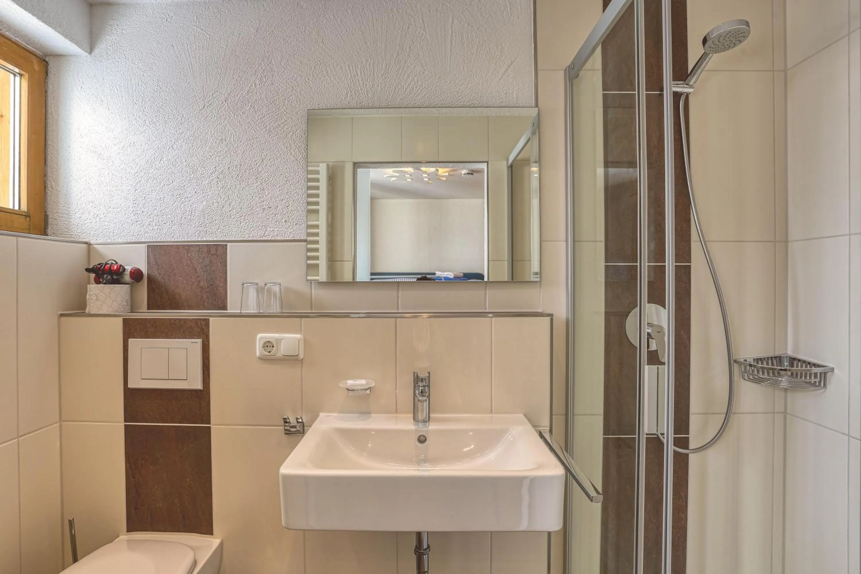 Shower in Berggasthof Sonne Allgäu