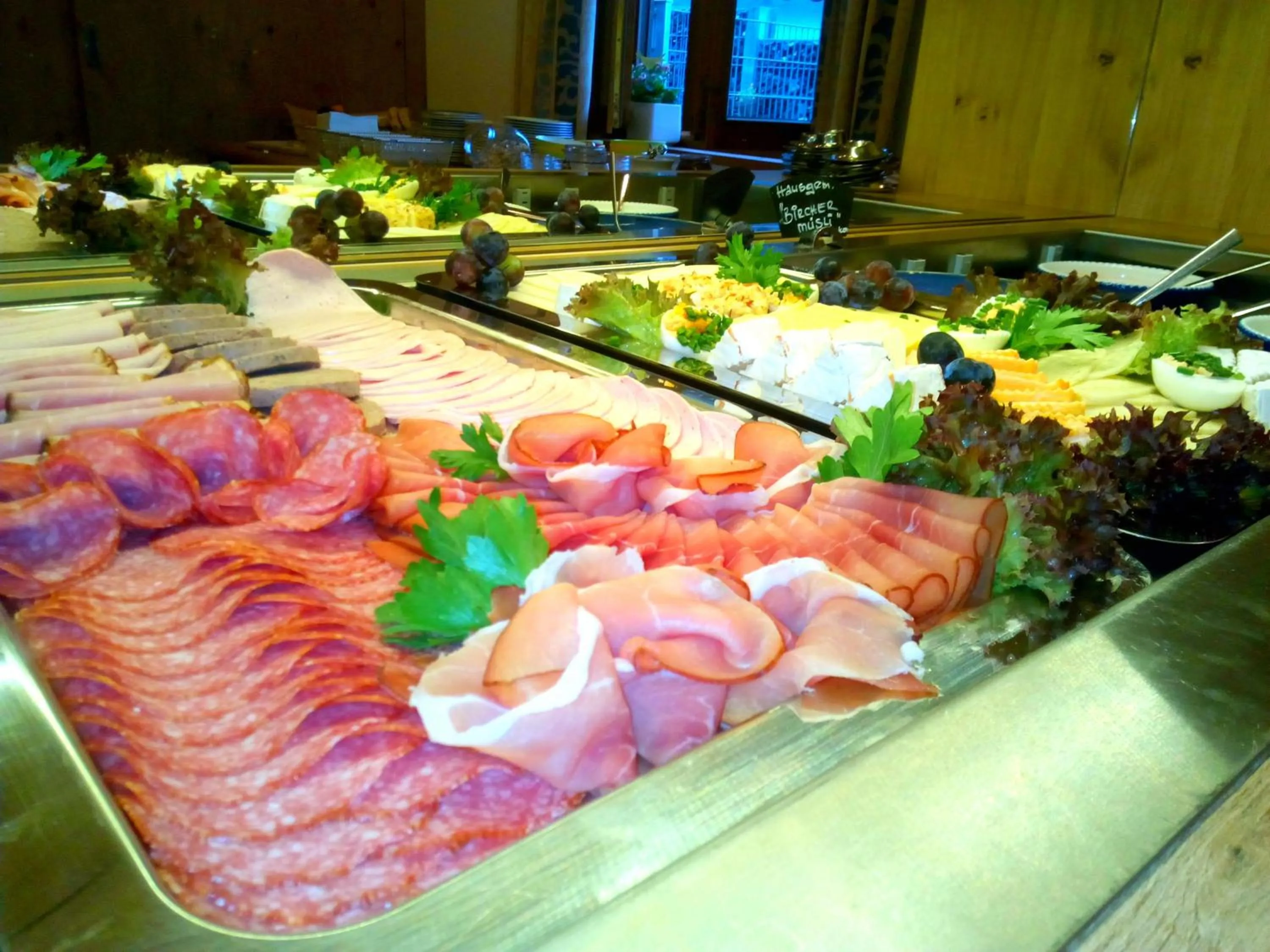 Buffet breakfast in Berggasthof Sonne Allgäu