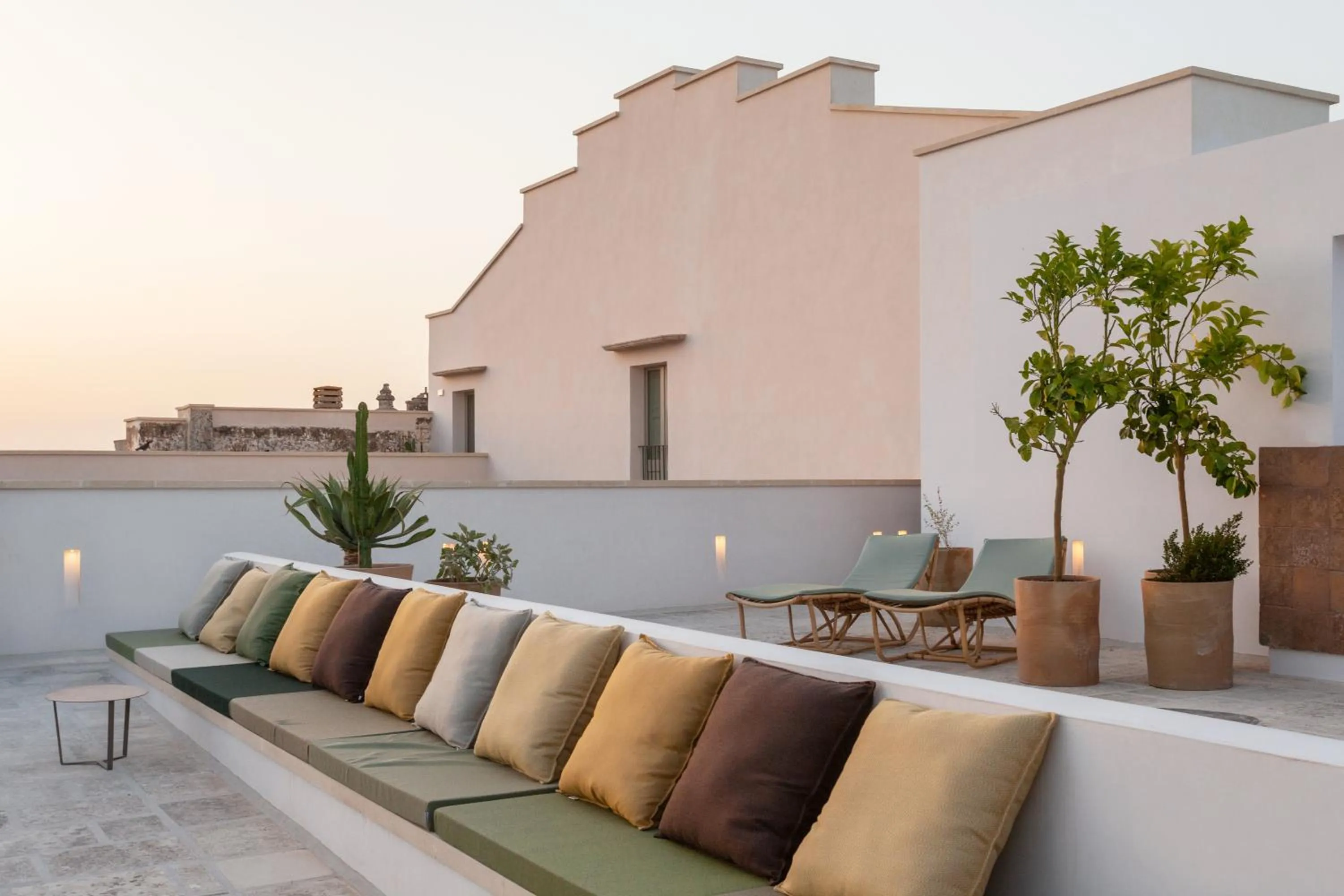 Balcony/Terrace in Palazzo Tafuri Boutique Hotel