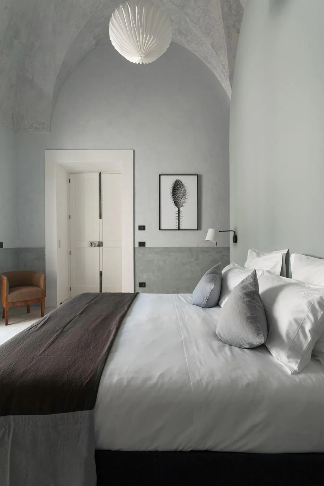 Bed in Palazzo Tafuri Boutique Hotel