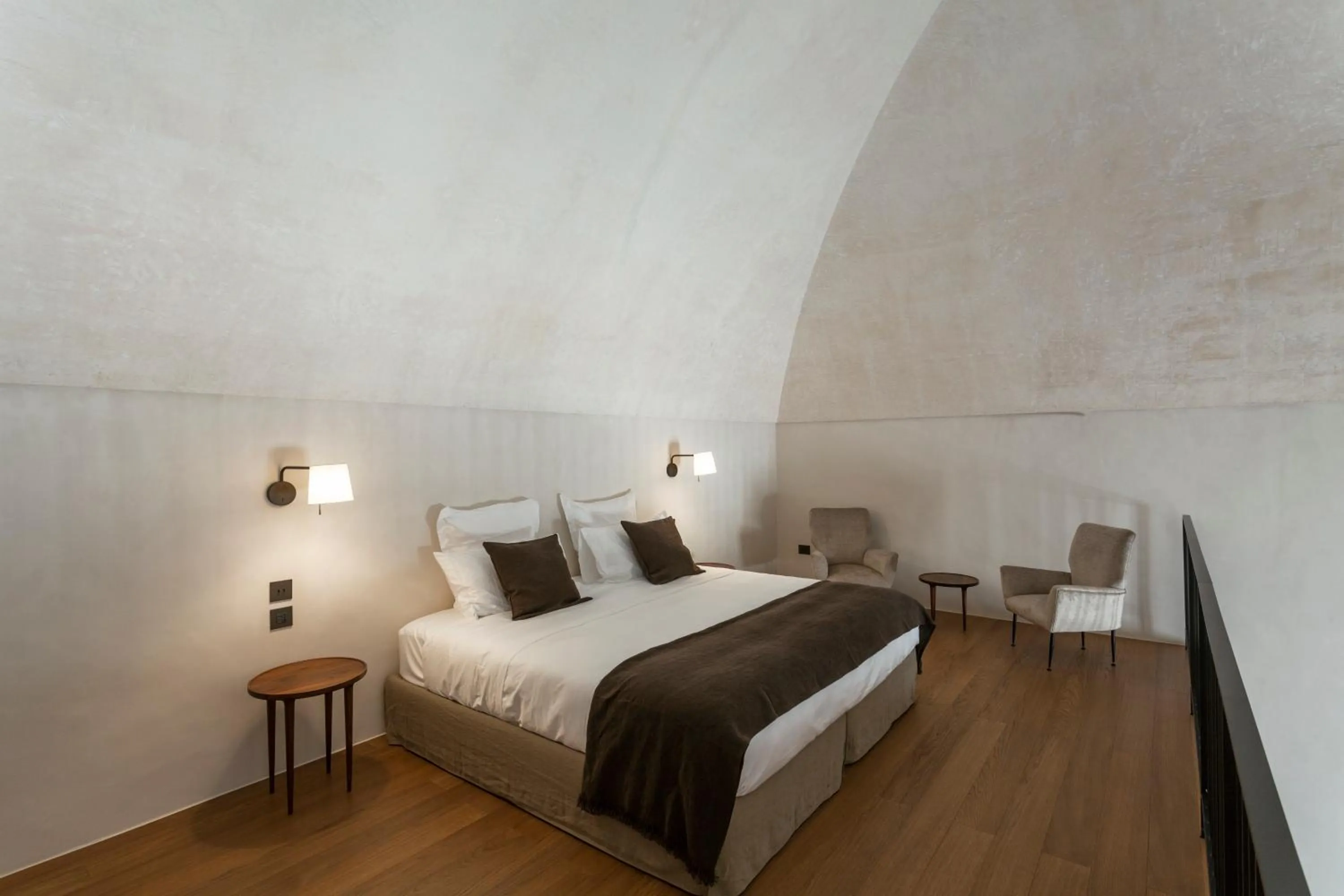 Bed in Palazzo Tafuri Boutique Hotel