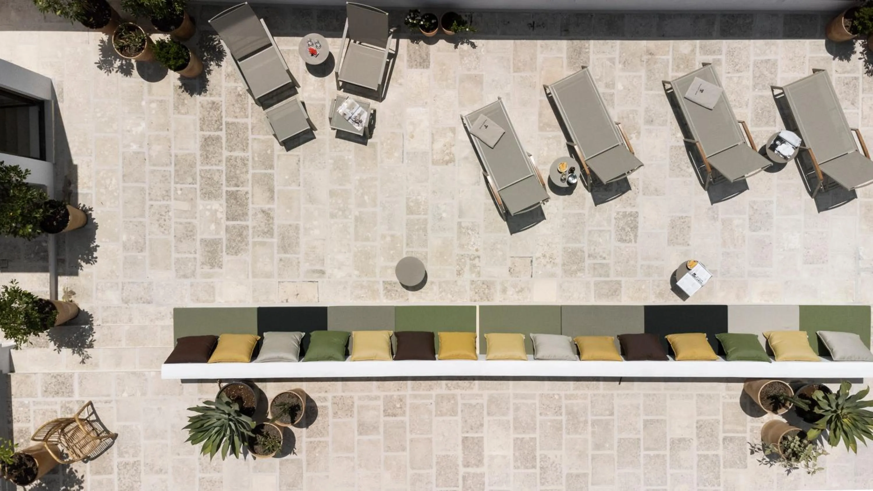 Balcony/Terrace in Palazzo Tafuri Boutique Hotel