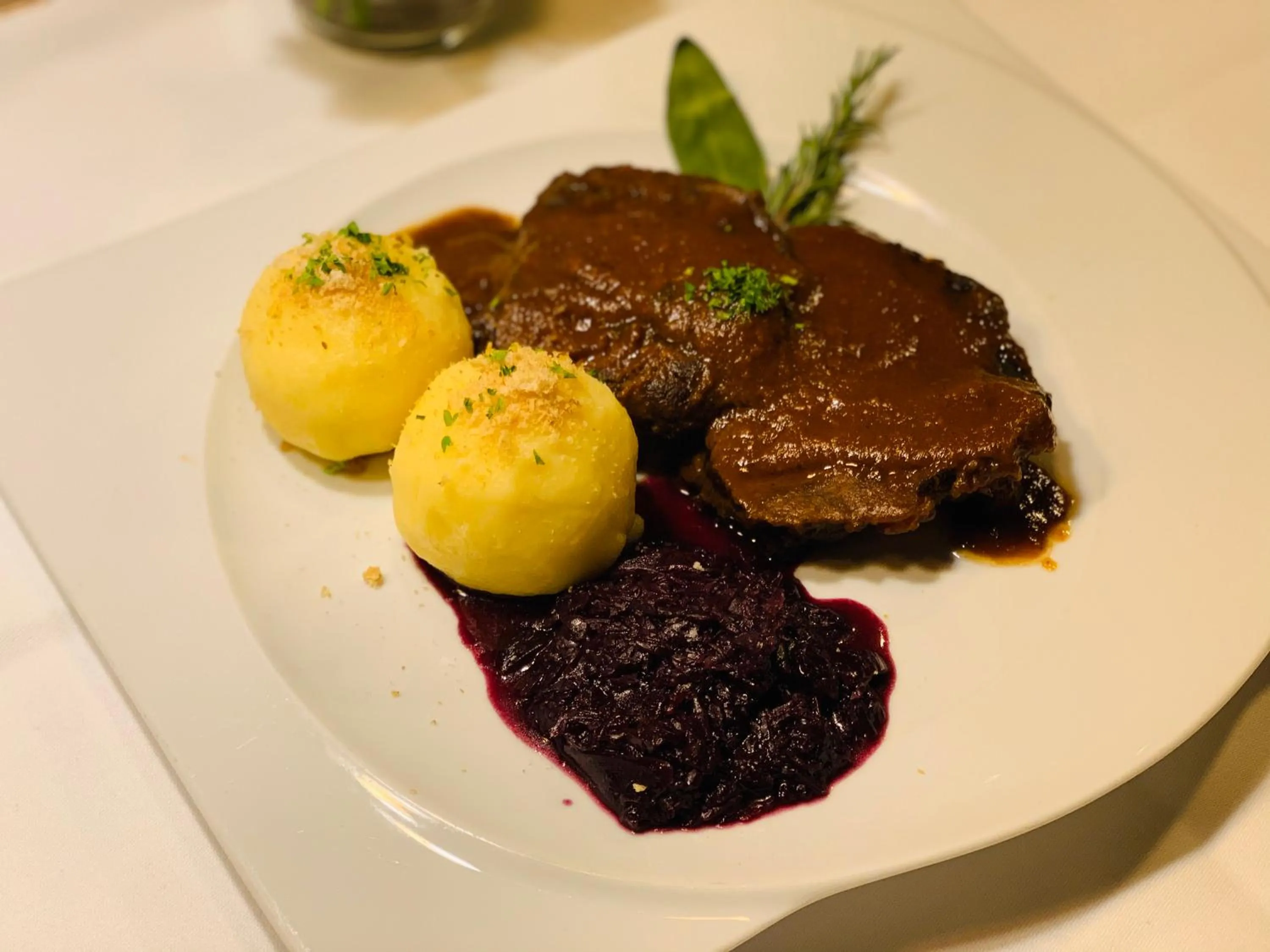 Food close-up in Hotel & Restaurant Ritter Jörg