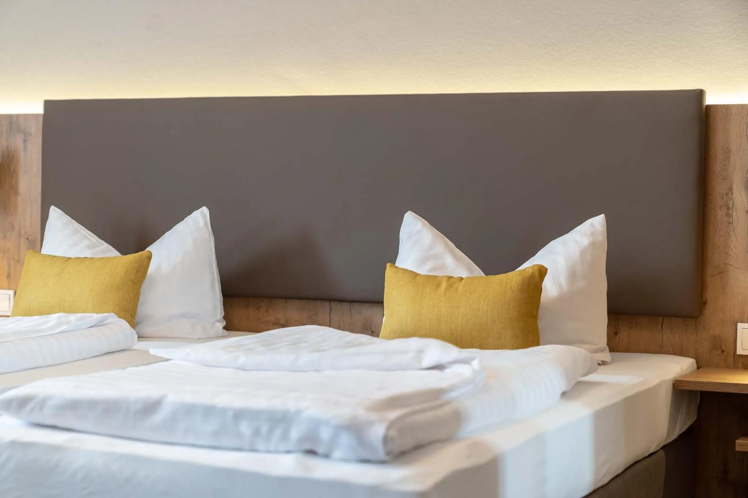 Bed in Hotel & Restaurant Ritter Jörg