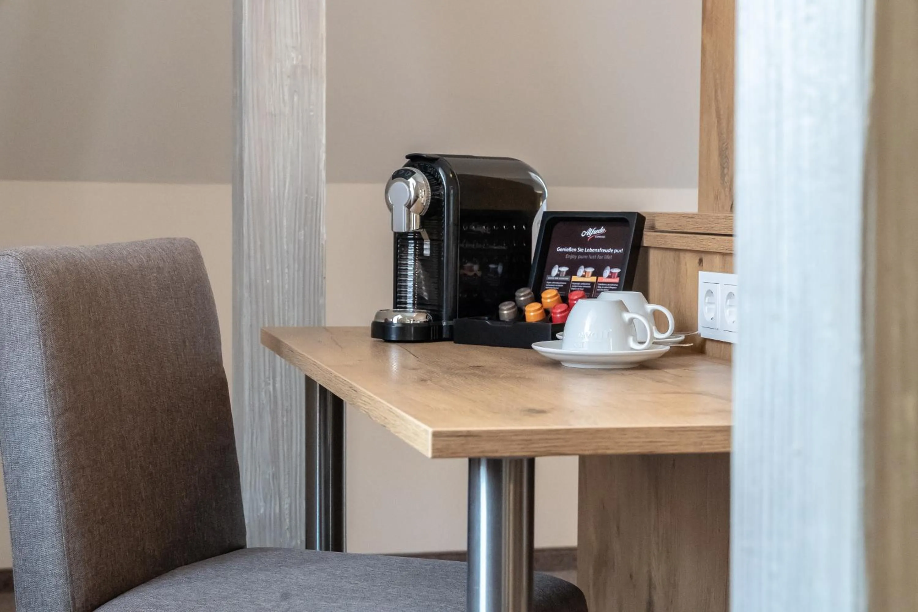 Coffee/tea facilities in Hotel & Restaurant Ritter Jörg