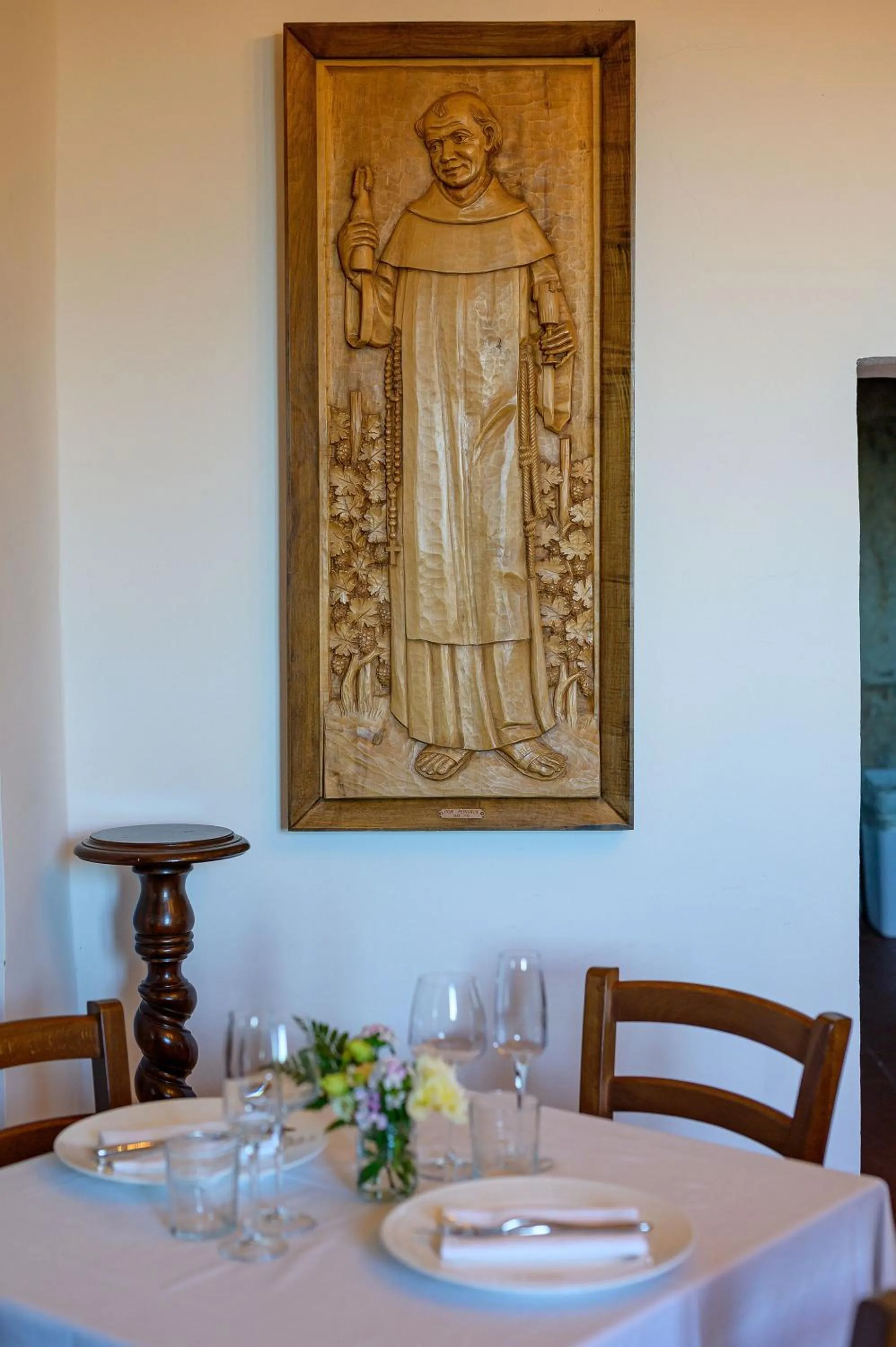Dining area in Convento dei Cappuccini