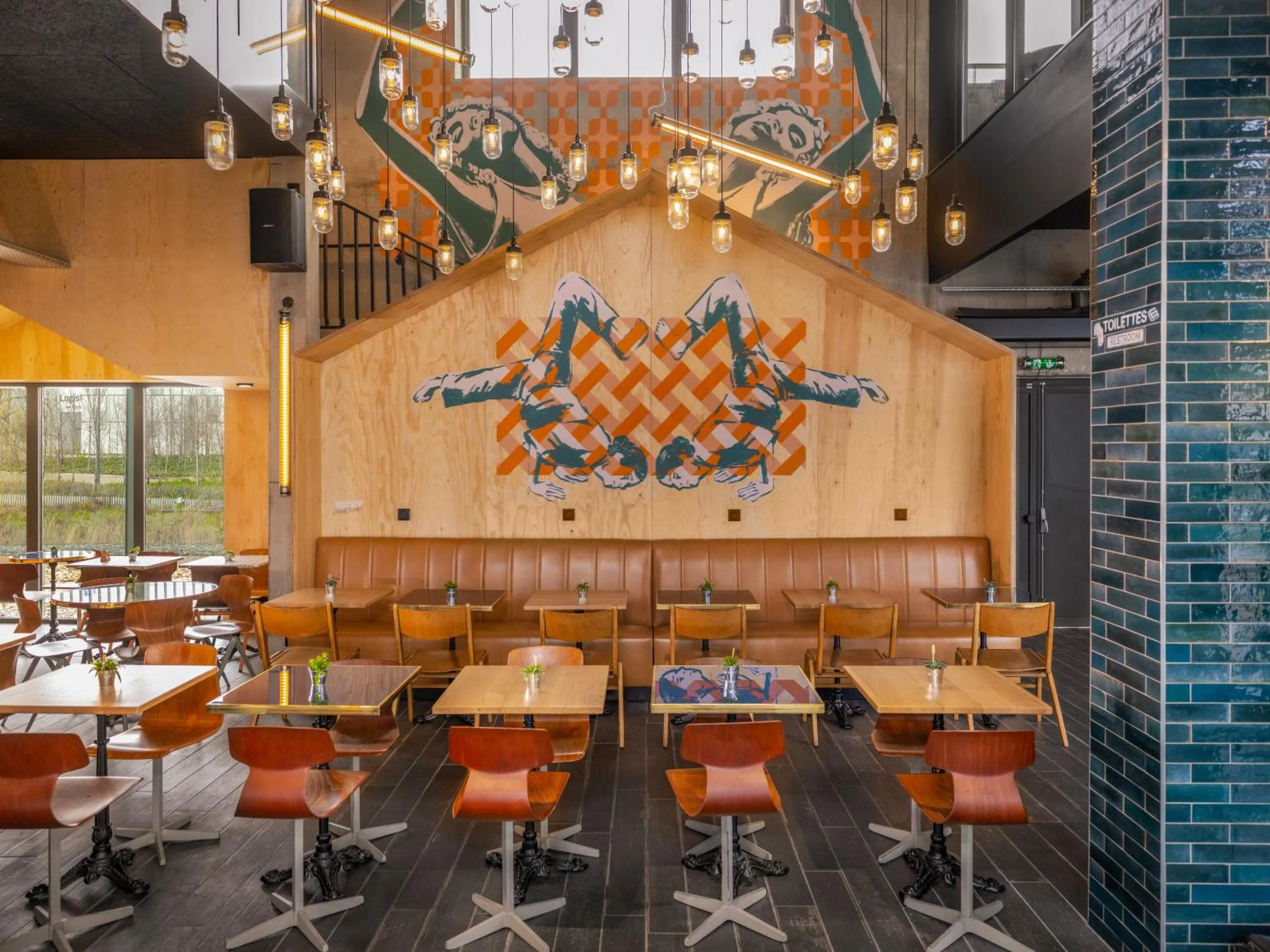 Restaurant/places to eat in Eklo Hotels Lyon