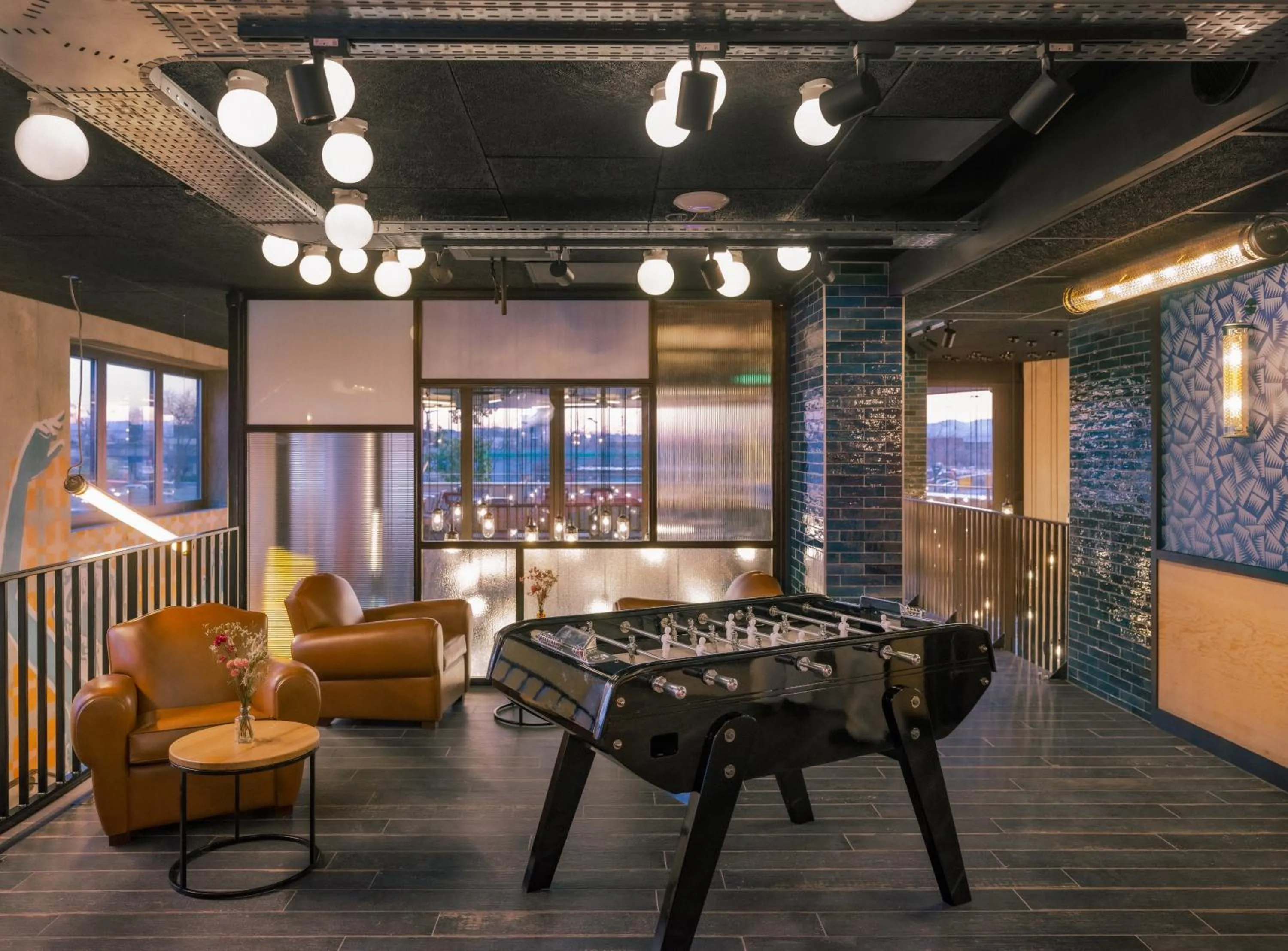 Game Room in Eklo Hotels Lyon