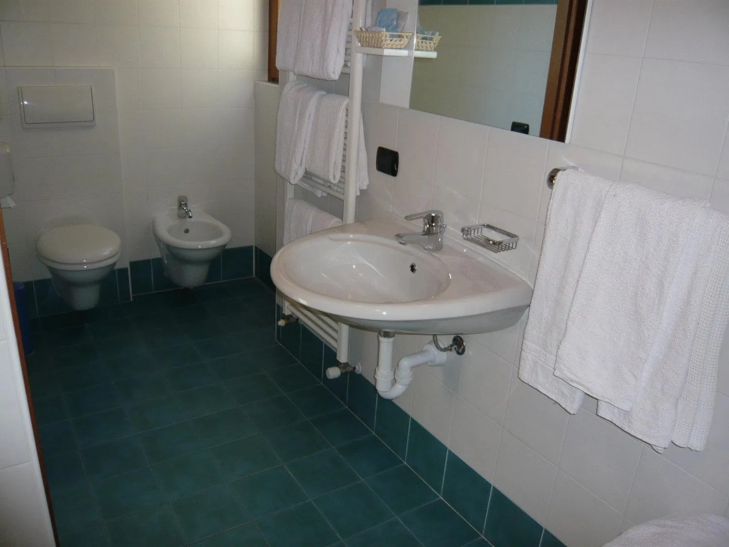 Bathroom in Hotel Rezia