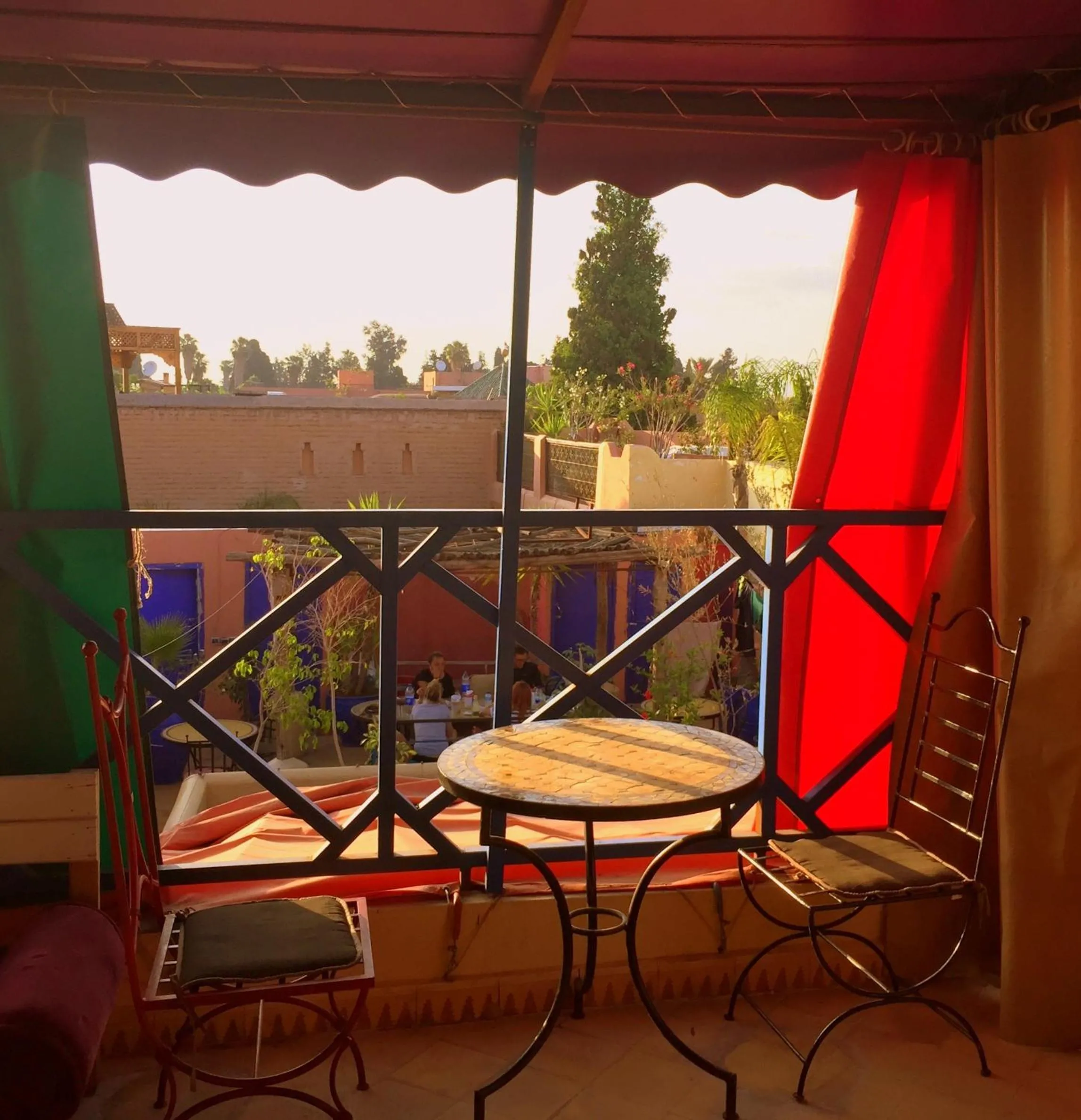 Balcony/Terrace in Riad Dia