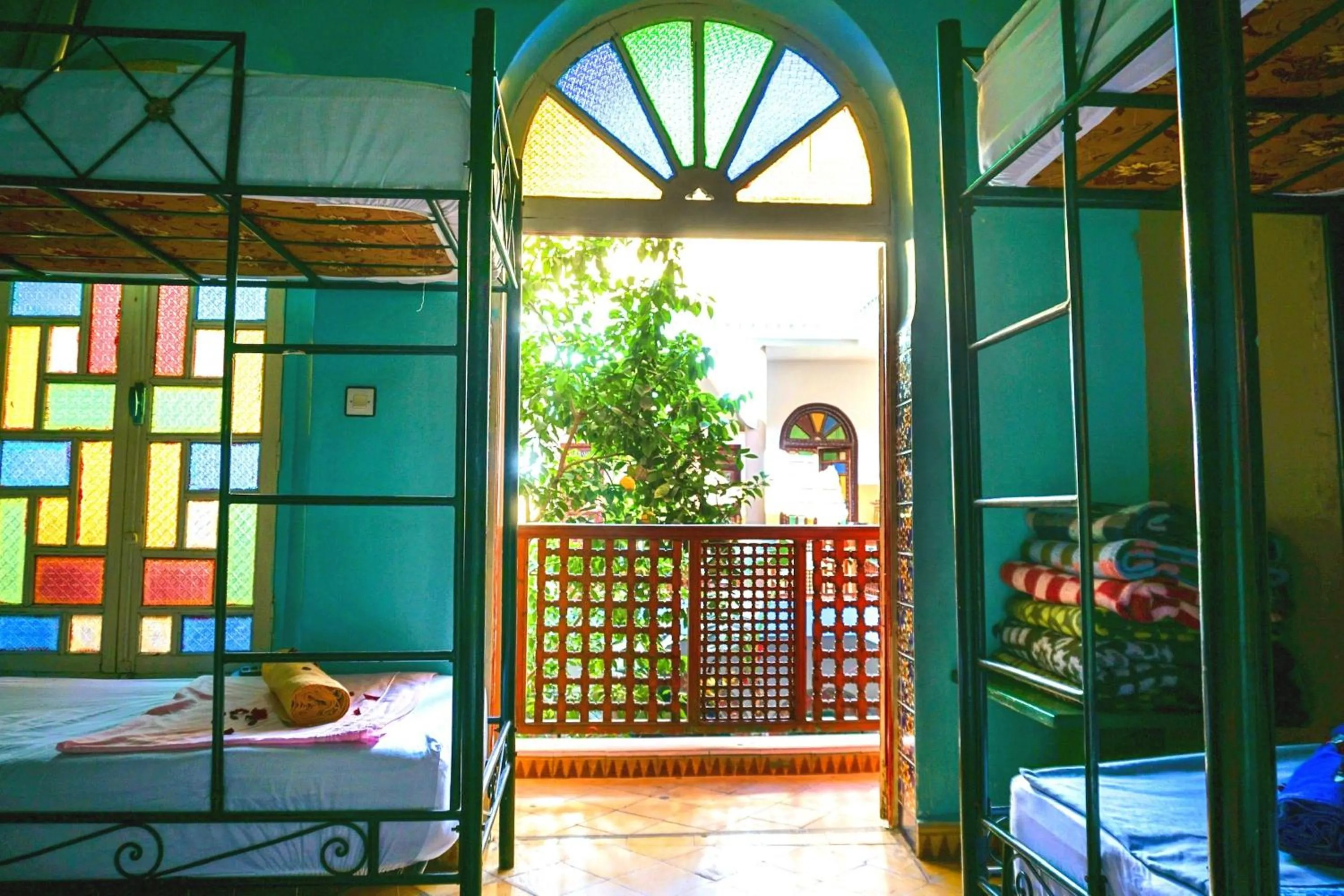 Bed in Riad Dia