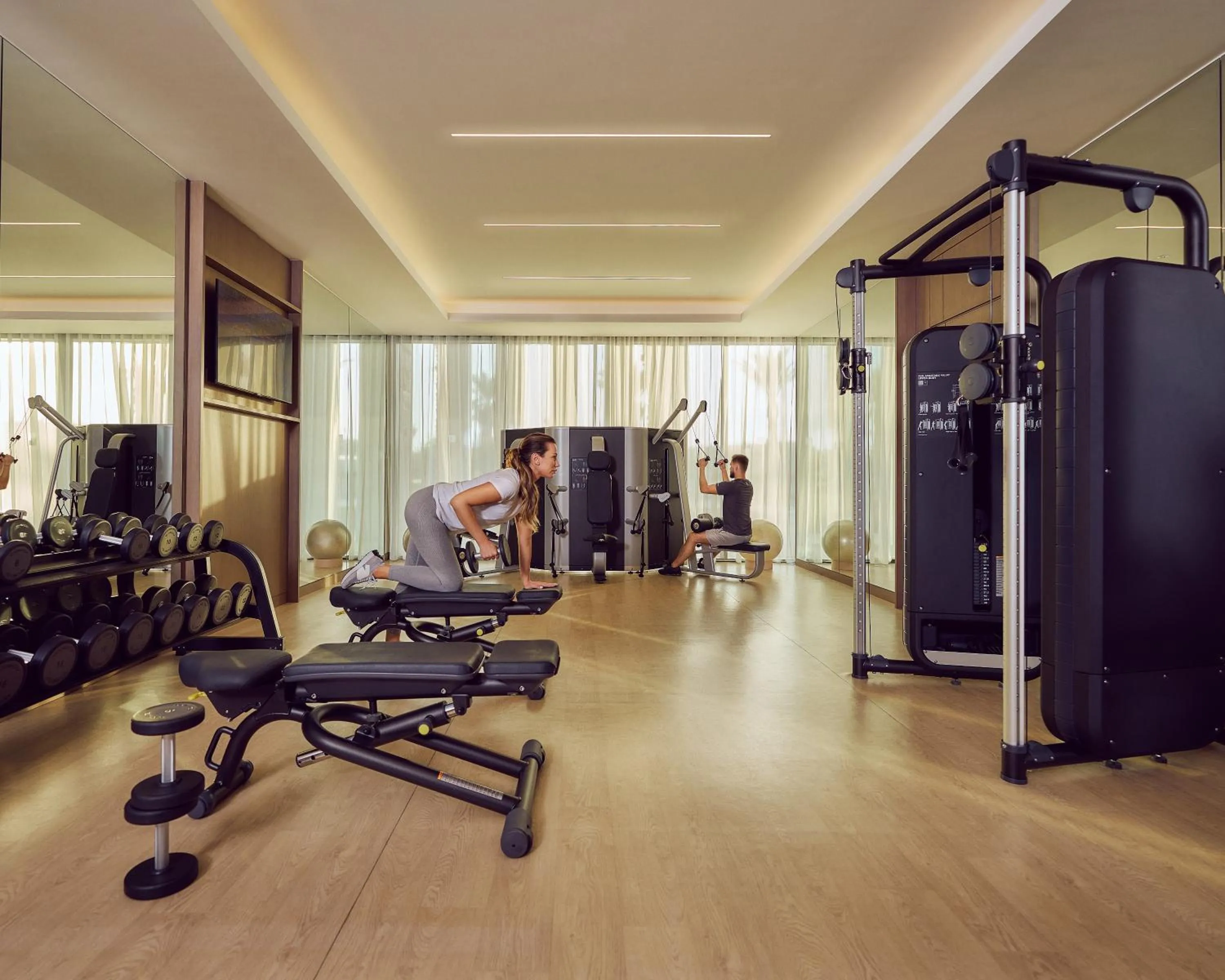 Fitness centre/facilities in Address Beach Resort Bahrain