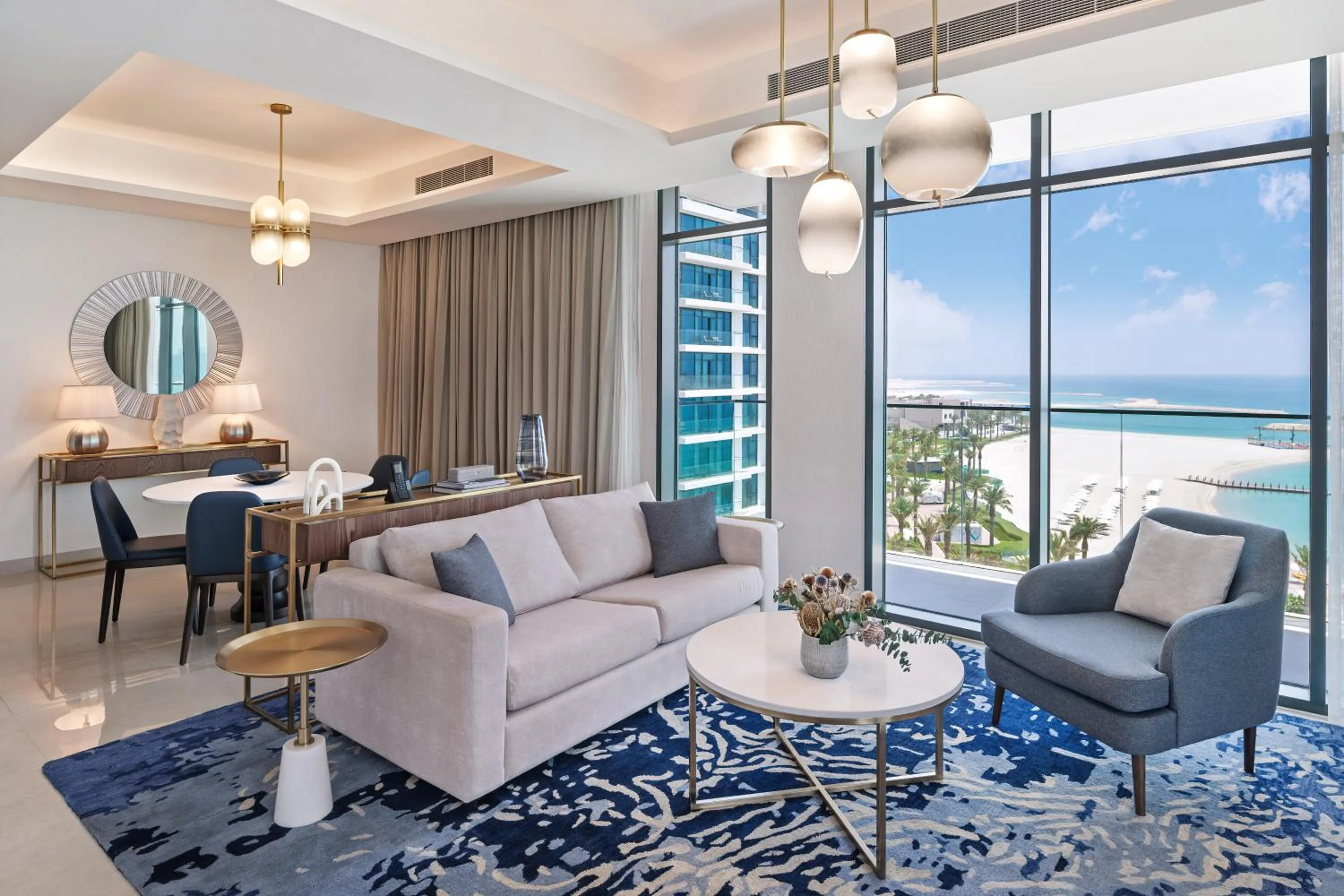 Living room in Address Beach Resort Bahrain