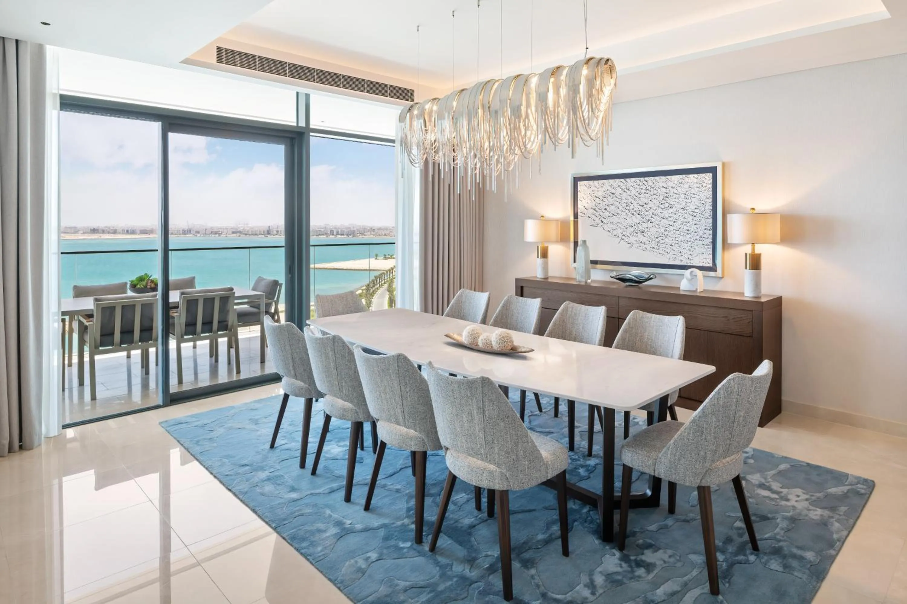 Dining area in Address Beach Resort Bahrain