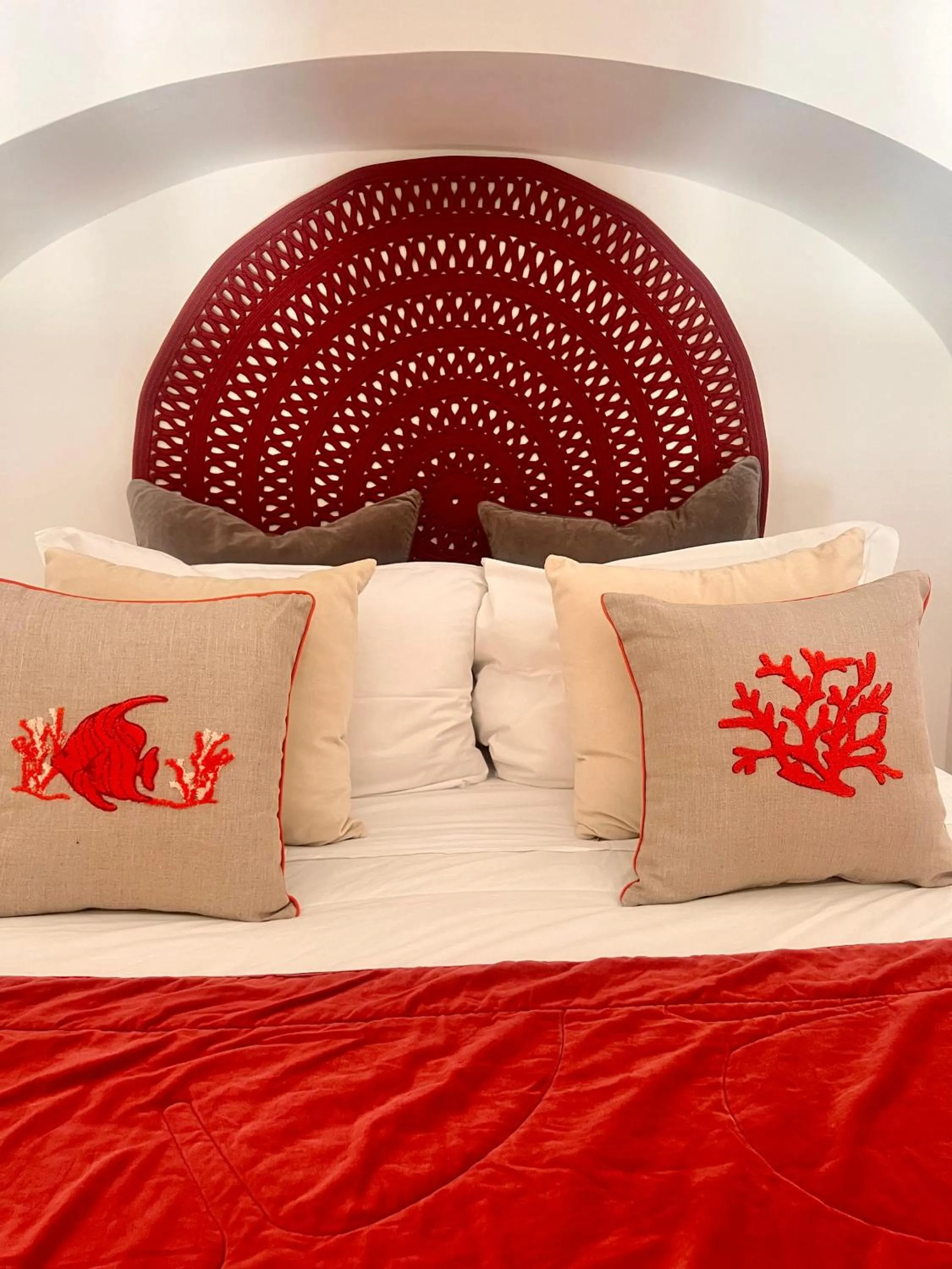 Bed in Suite Belvedere Capri Exclusive Rooms